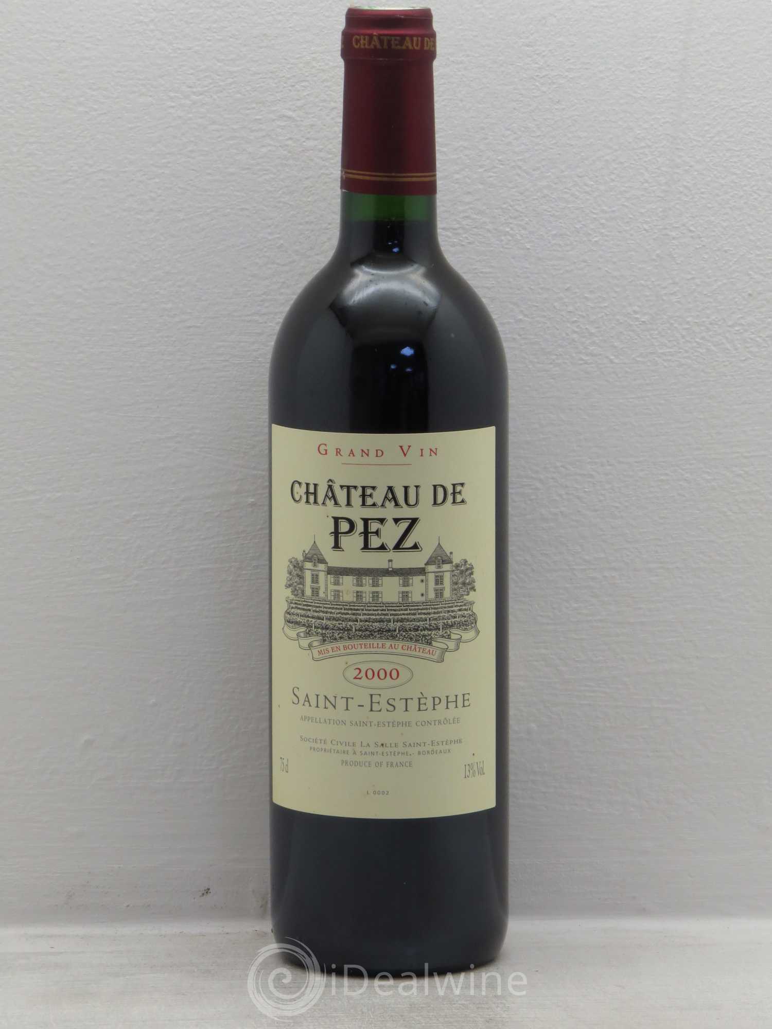 Château de Pez (sans prix de réserve) 2000 - Lot de 6 bouteilles - 0