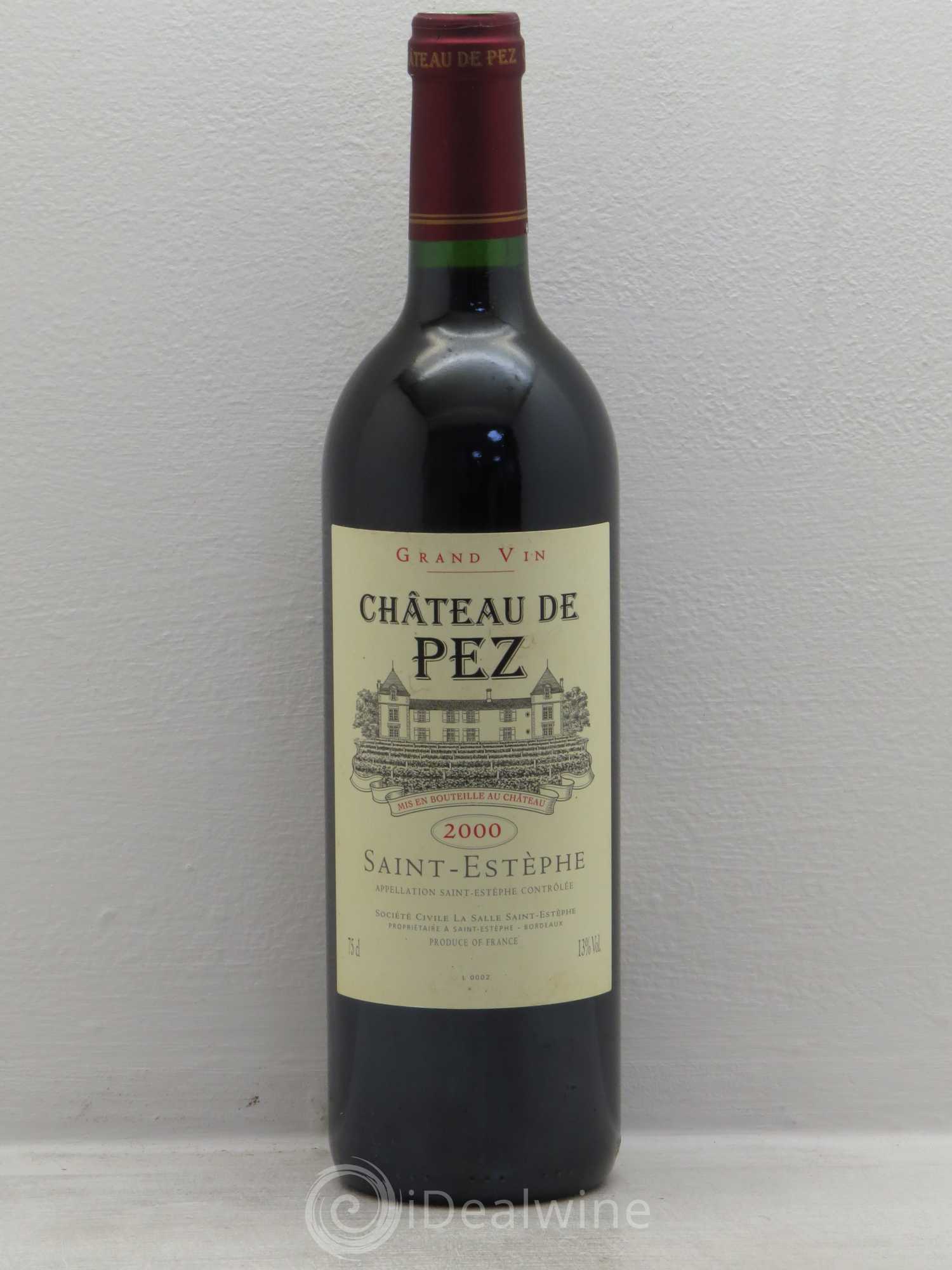 Château de Pez (sans prix de réserve) 2000 - Lot de 6 bouteilles - 0