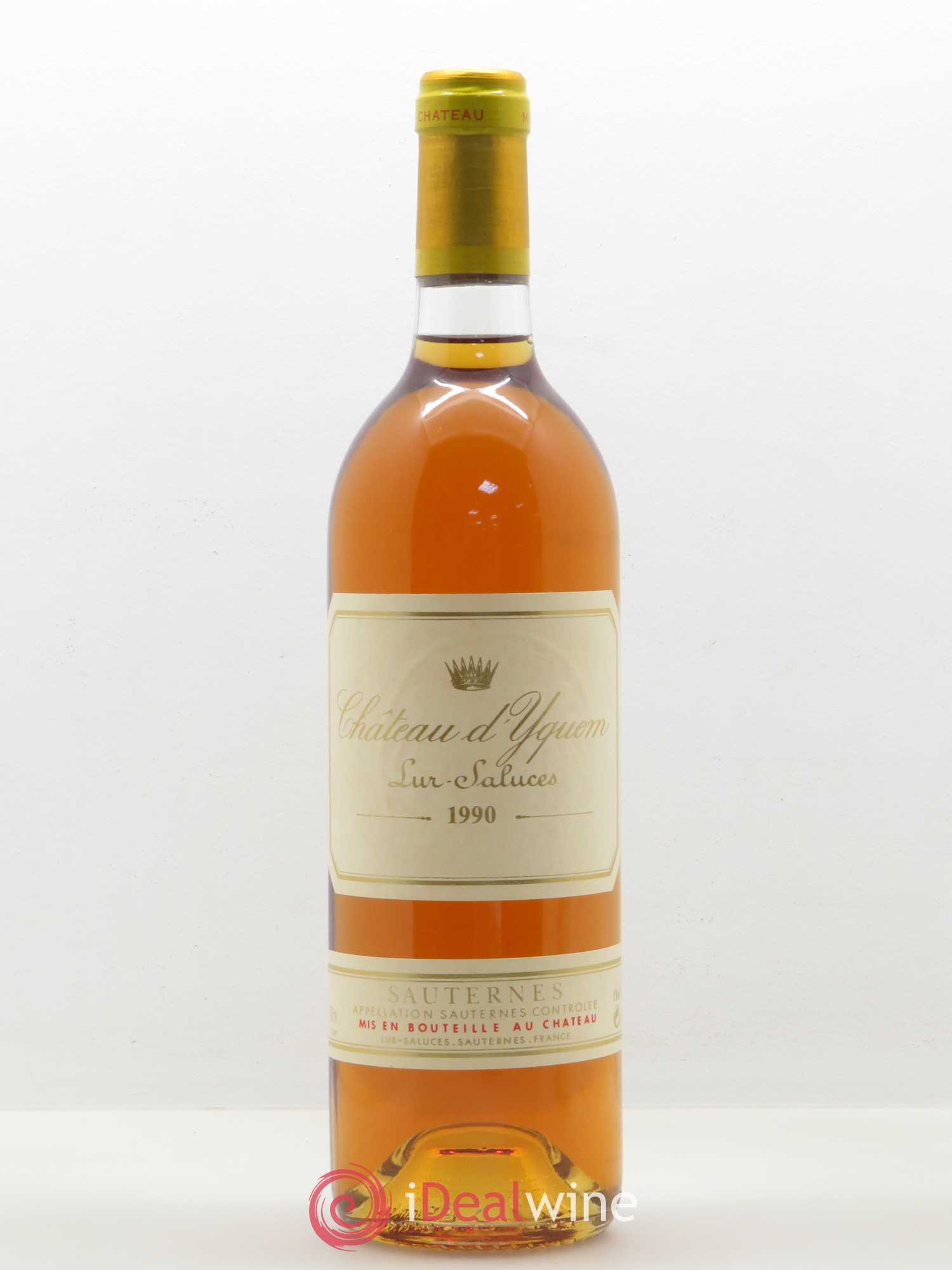 Château d' Yquem 1er Cru Classé Supérieur 1990 - Lotto di 1 bottiglia - 0