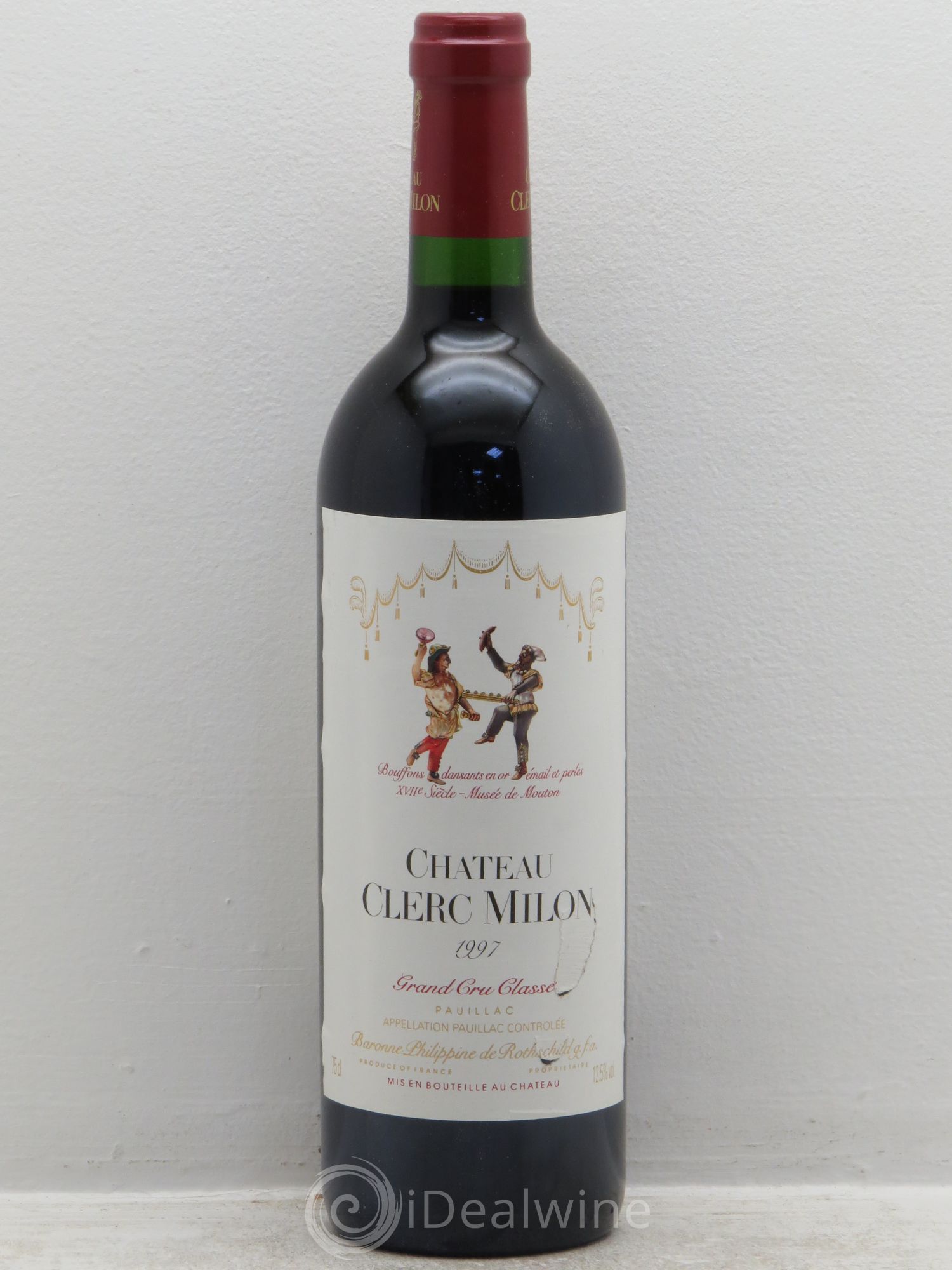 Château Clerc Milon 5ème Grand Cru Classé 1997 - Lot de 1 bouteille - 0