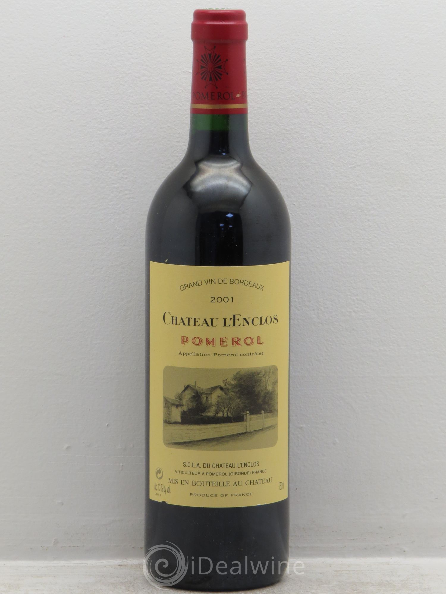 Château l' Enclos 2001 - Lot de 6 bouteilles - 0