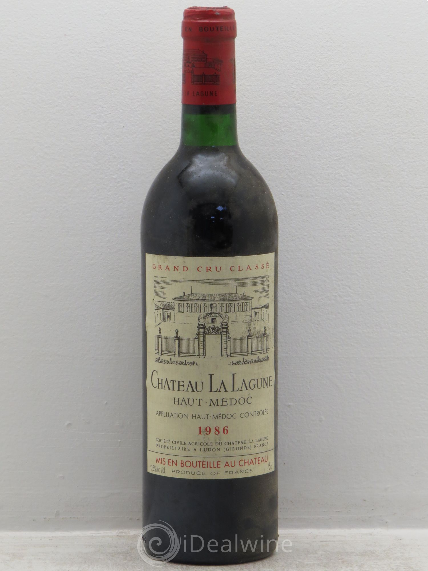 Château la Lagune 3ème Grand Cru Classé 1986 - Lot de 1 bouteille - 0