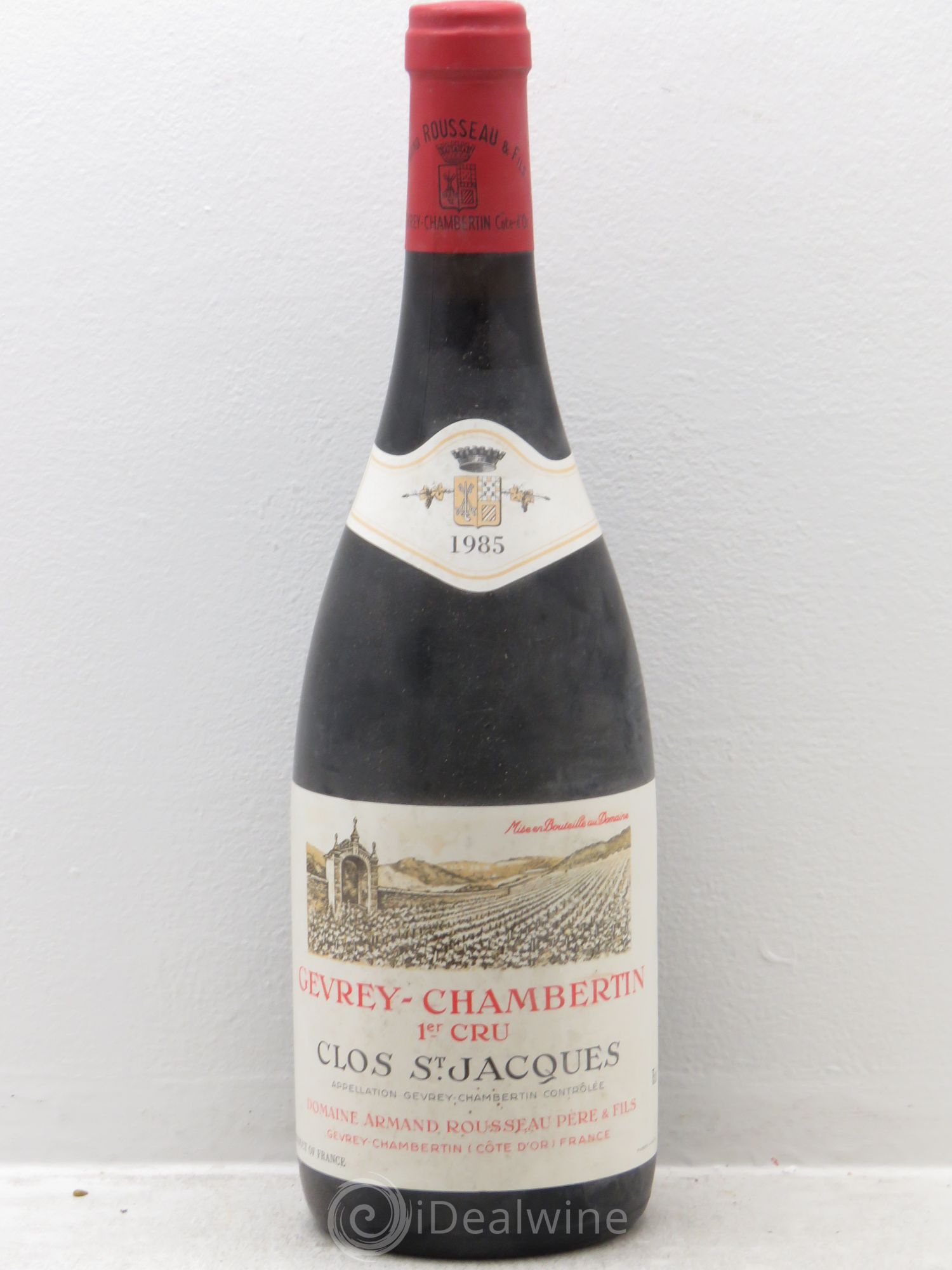 Gevrey-Chambertin 1er Cru Clos Saint-Jacques Armand Rousseau (Domaine) 1985 - Lot de 1 bouteille - 0