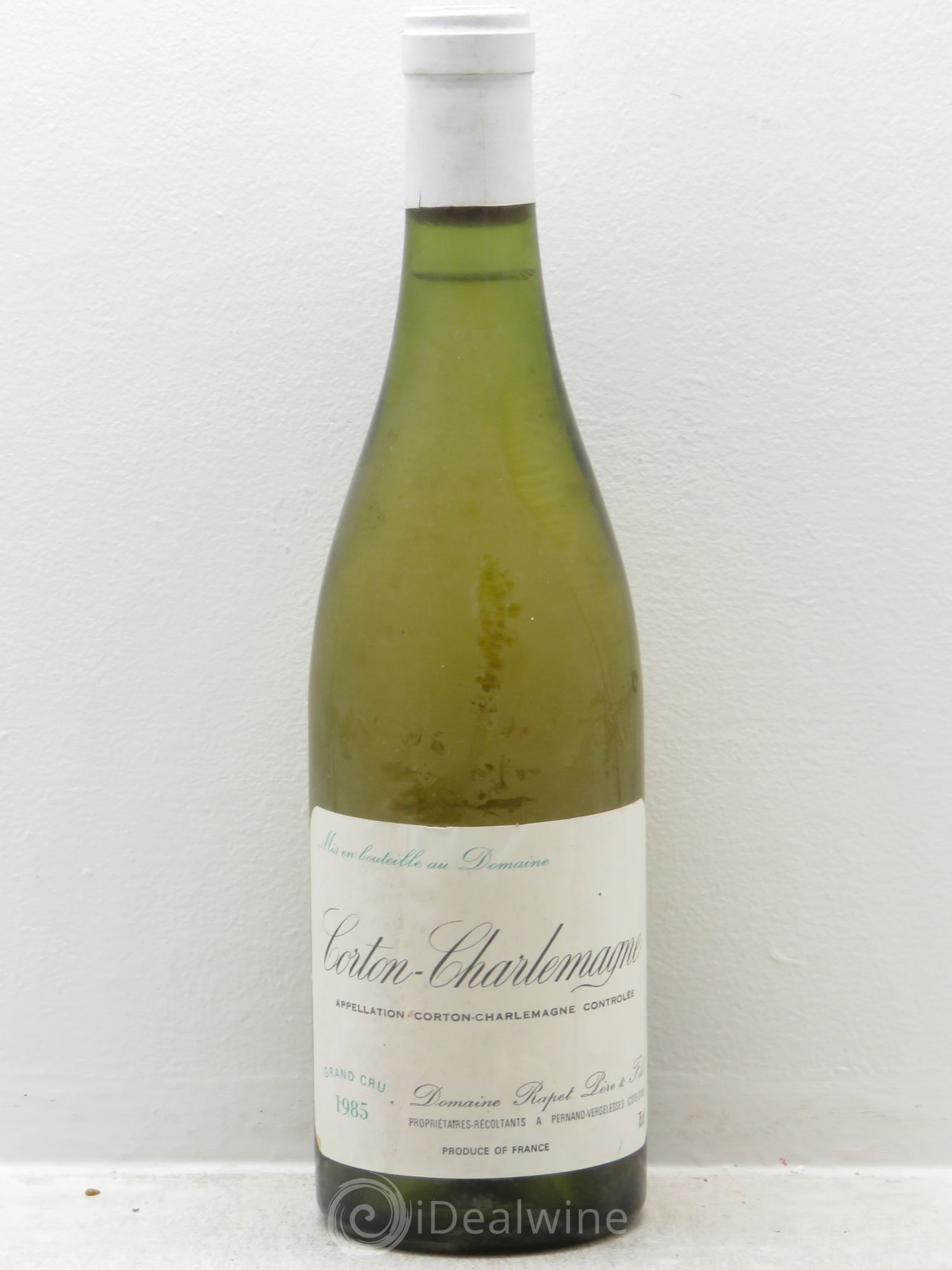 Corton-Charlemagne Grand Cru Rapet Père & Fils 1985 - Lot de 1 bouteille - 0