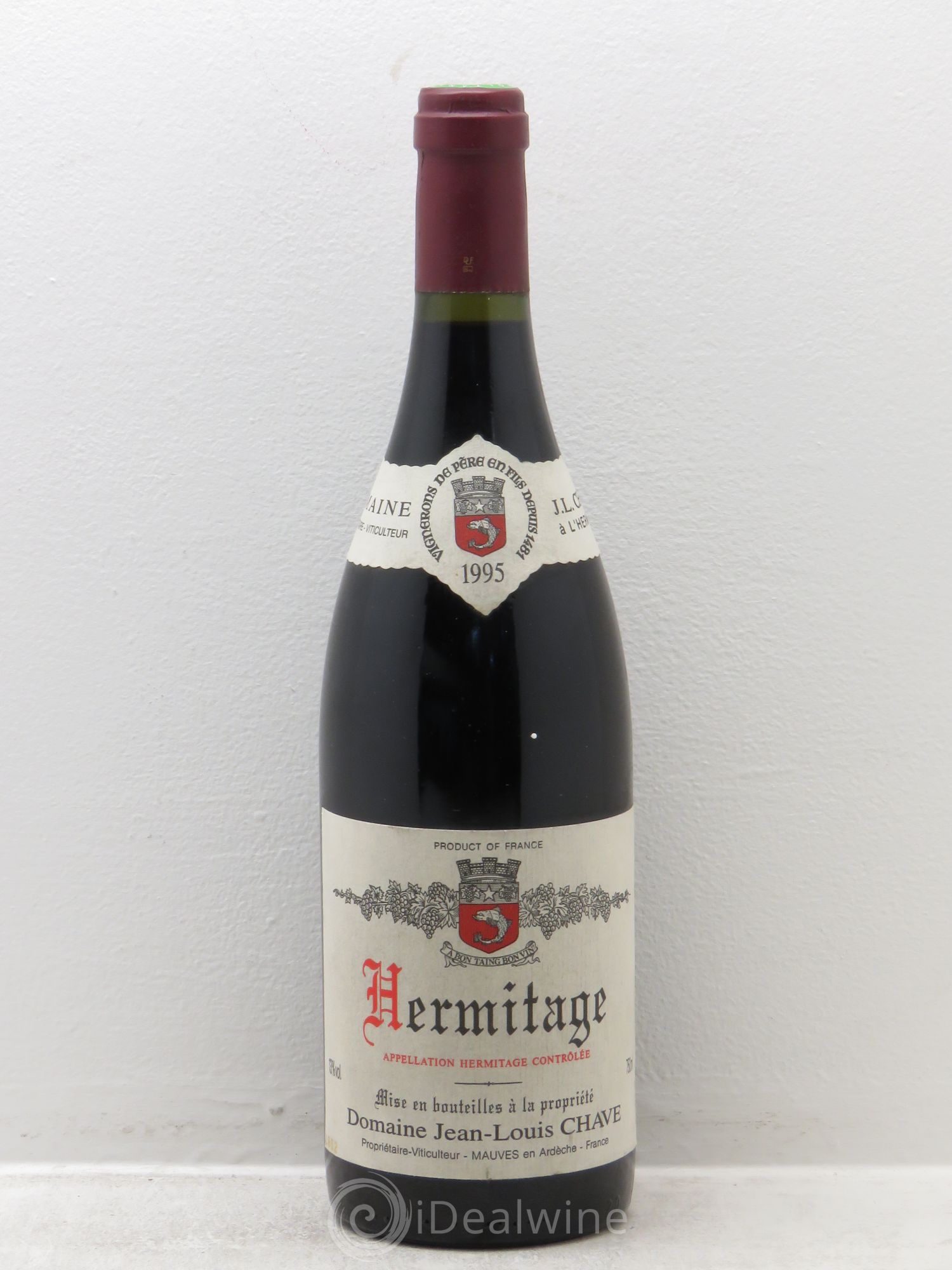 Hermitage Jean-Louis Chave 1995 - Lot de 1 bouteille - 0