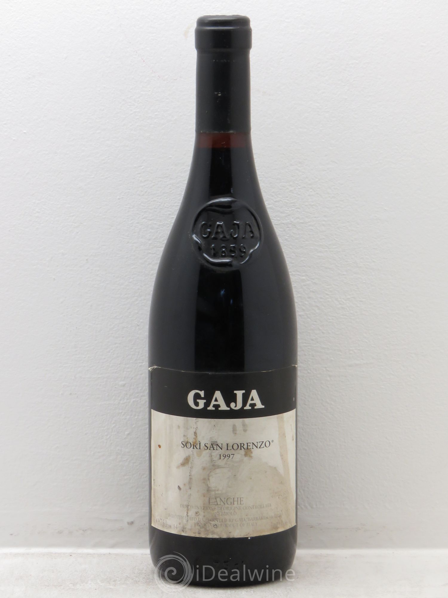 Langhe DOC Sori San Lorenzo Angelo Gaja 1997 - Lot de 1 bouteille - 0