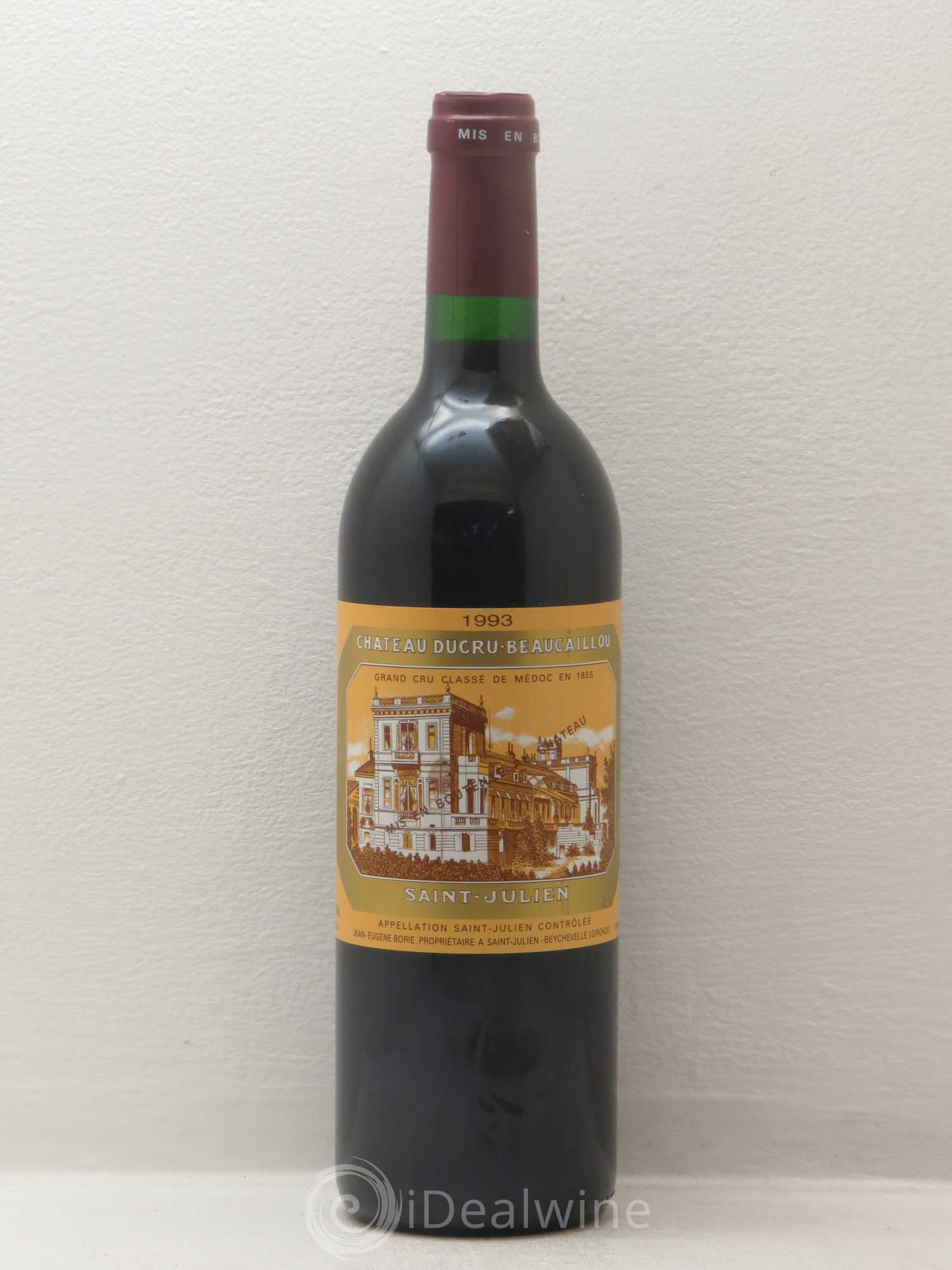 Château Ducru Beaucaillou 2ème Grand Cru Classé 1993 - Lot de 1 bouteille - 0