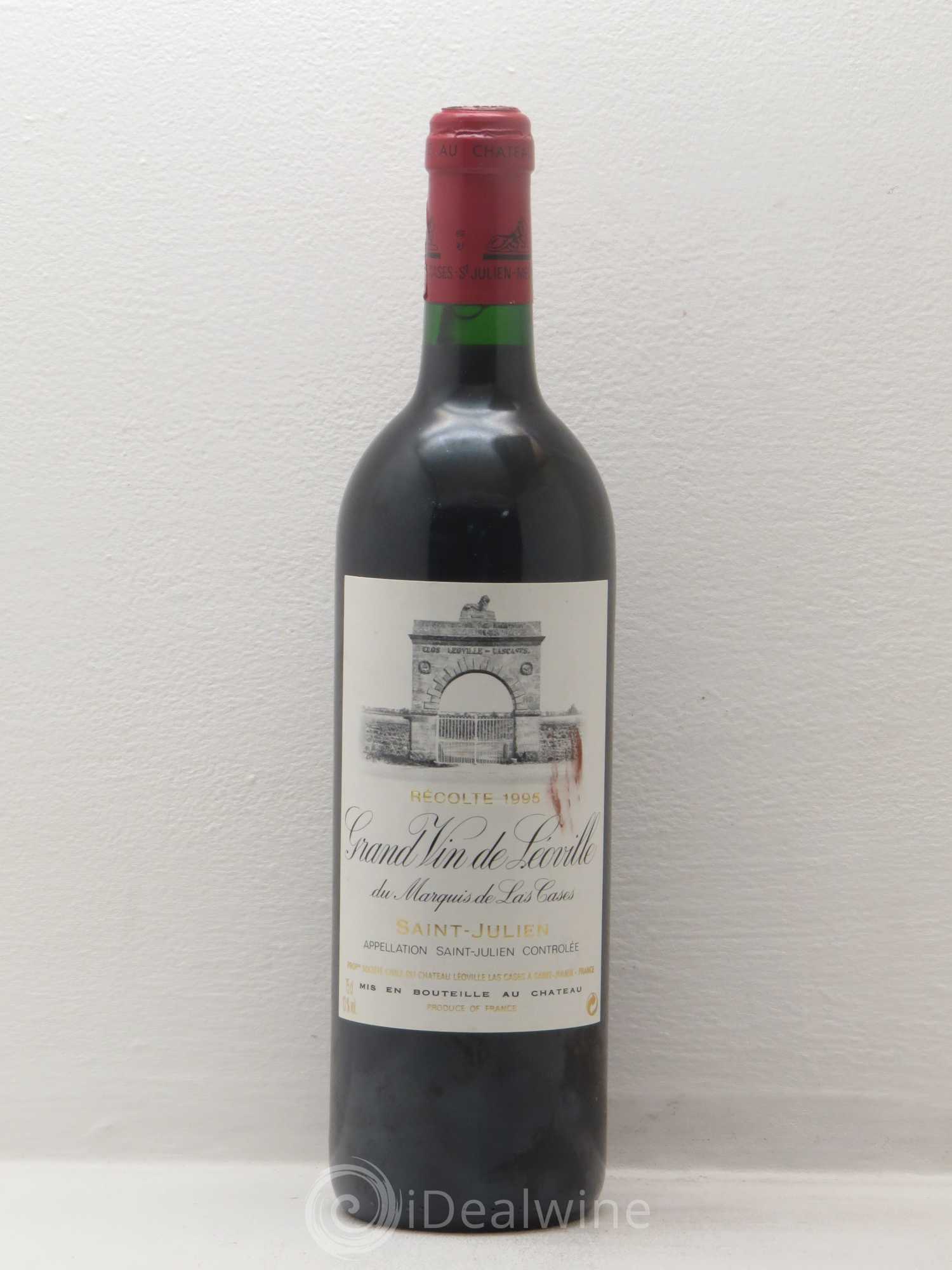 Château Léoville Las Cases 2ème Grand Cru Classé 1995 - Lot de 1 bouteille - 0