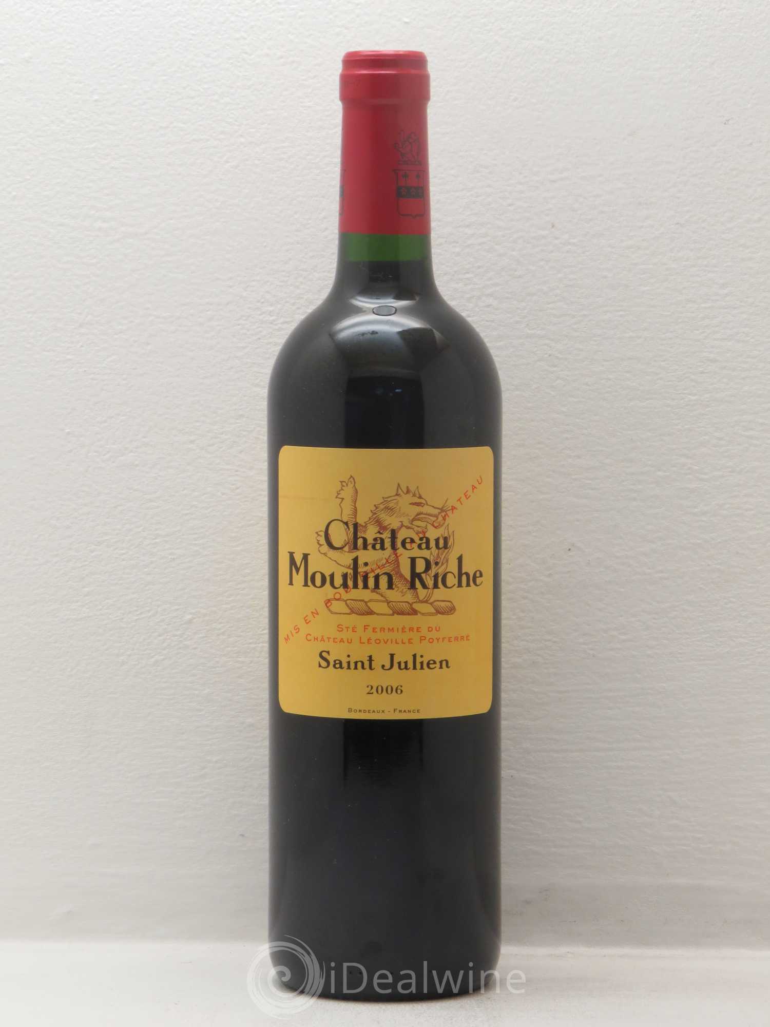 Château Moulin Riche 2006 - Posten von 1 Flasche - 0