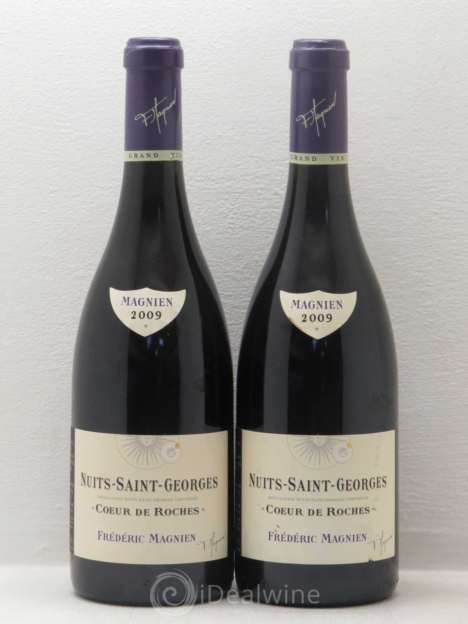 Nuits-Saint-Georges Coeur De Roches Frédéric Magnien 2009 - Lot de 2 bouteilles - 0