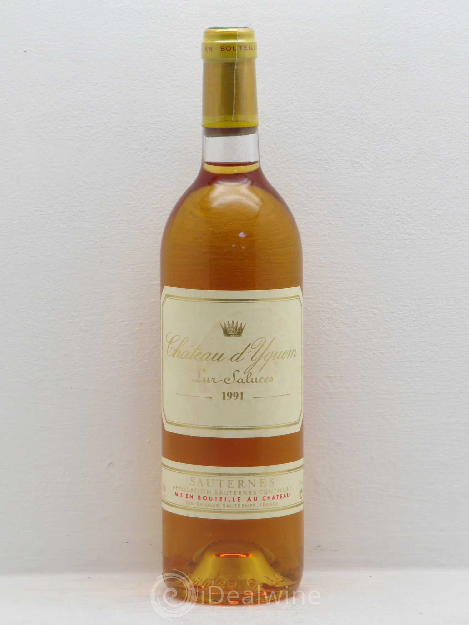 Château d' Yquem 1er Cru Classé Supérieur 1991 - Lotto di 1 bottiglia - 0