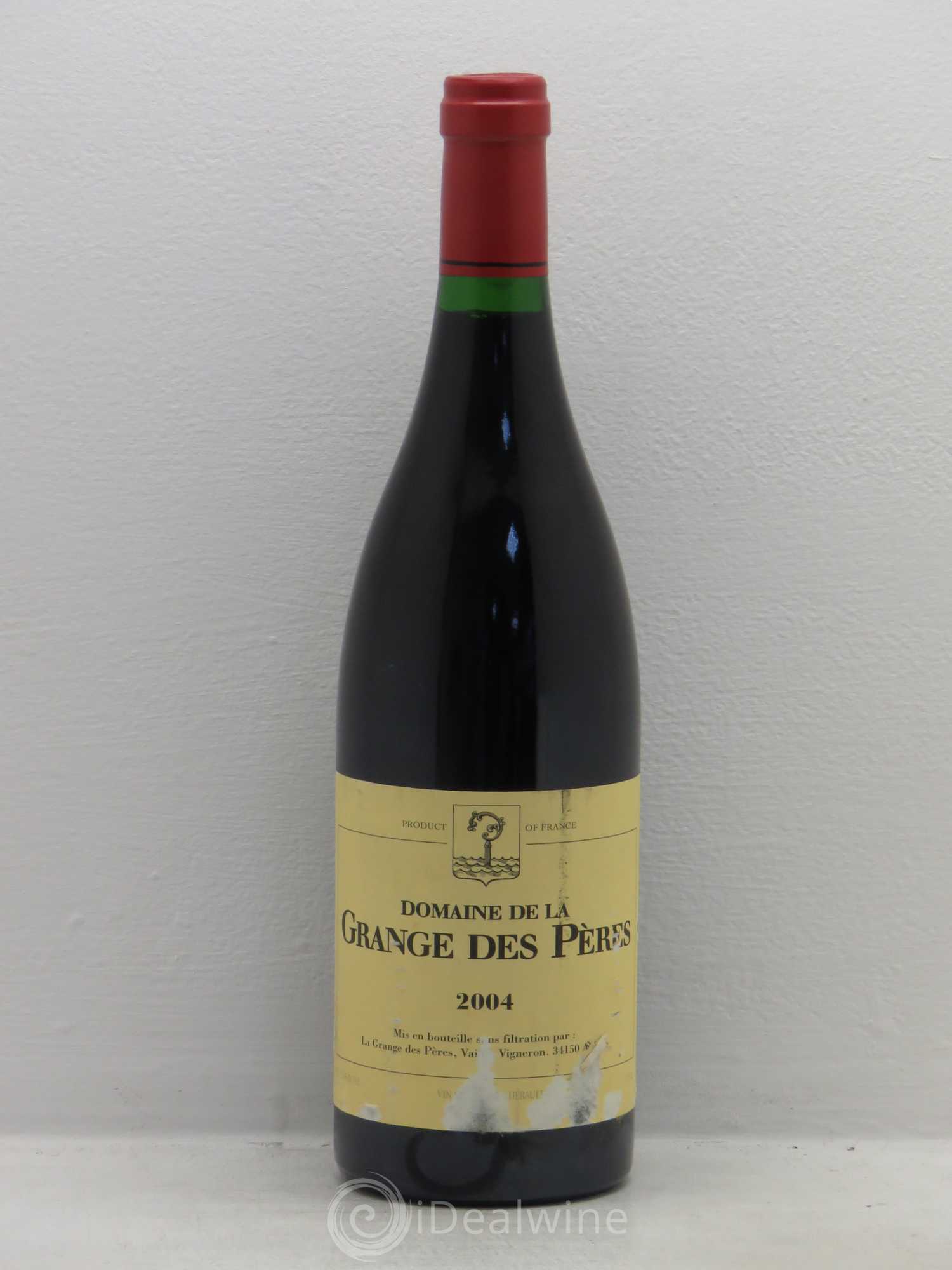 Pays d'Hérault Grange des Pères Laurent Vaillé 2004 - Lot de 1 bouteille - 0
