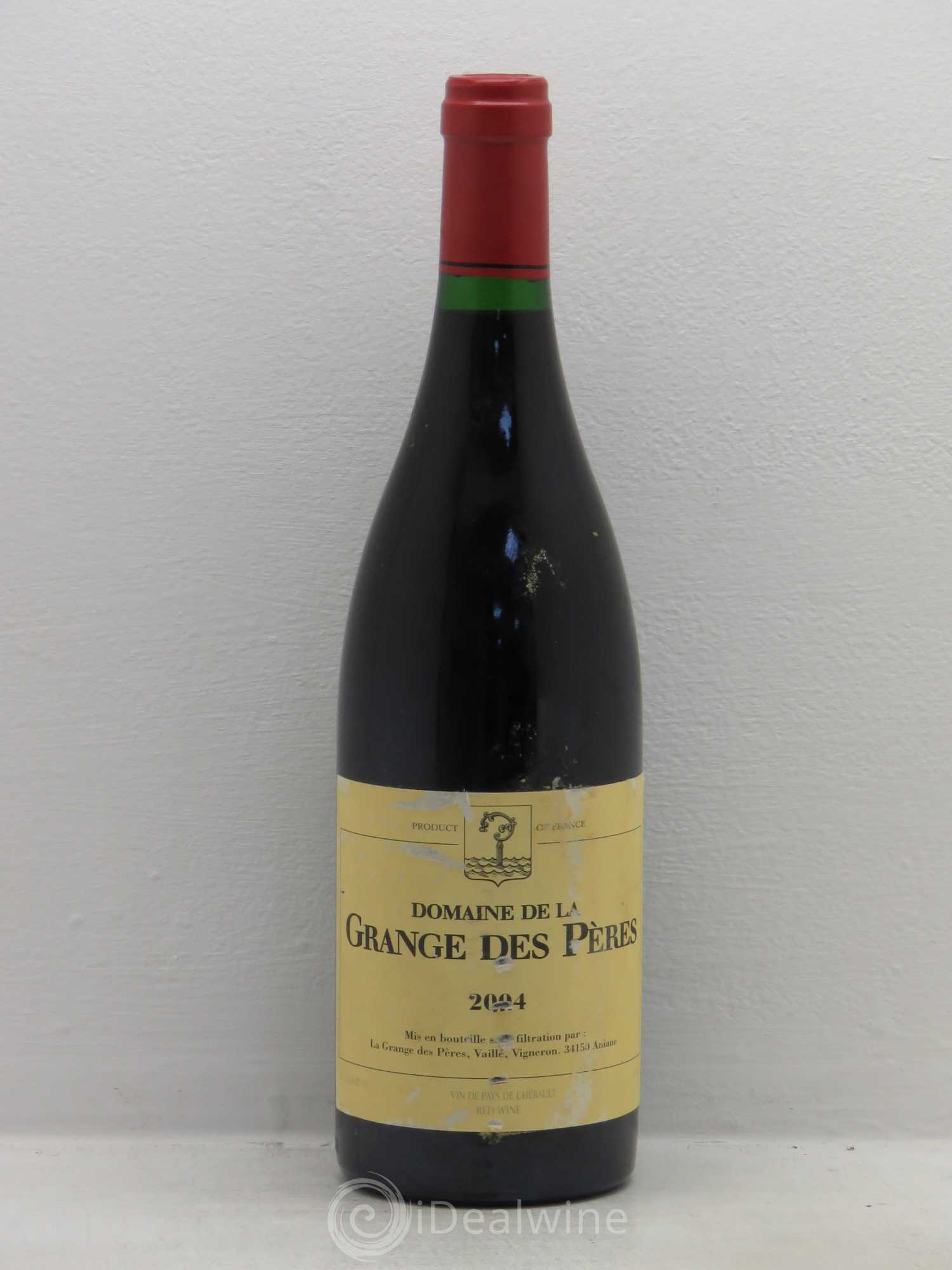 Pays d'Hérault Grange des Pères Laurent Vaillé 2004 - Lot de 1 bouteille - 0
