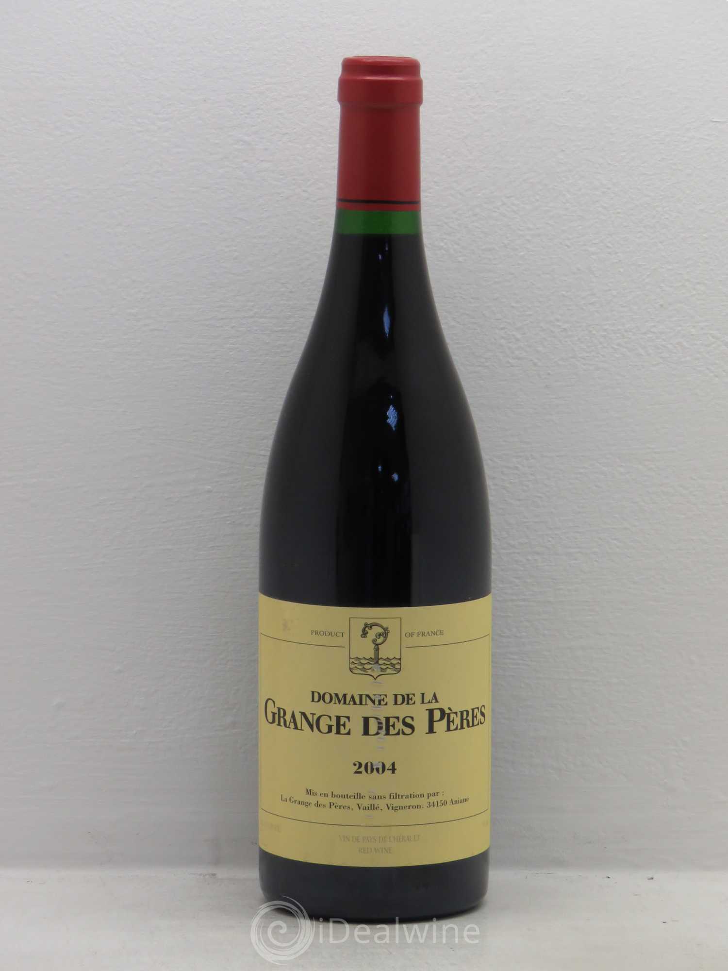 Pays d'Hérault Grange des Pères Laurent Vaillé 2004 - Lot de 1 bouteille - 0