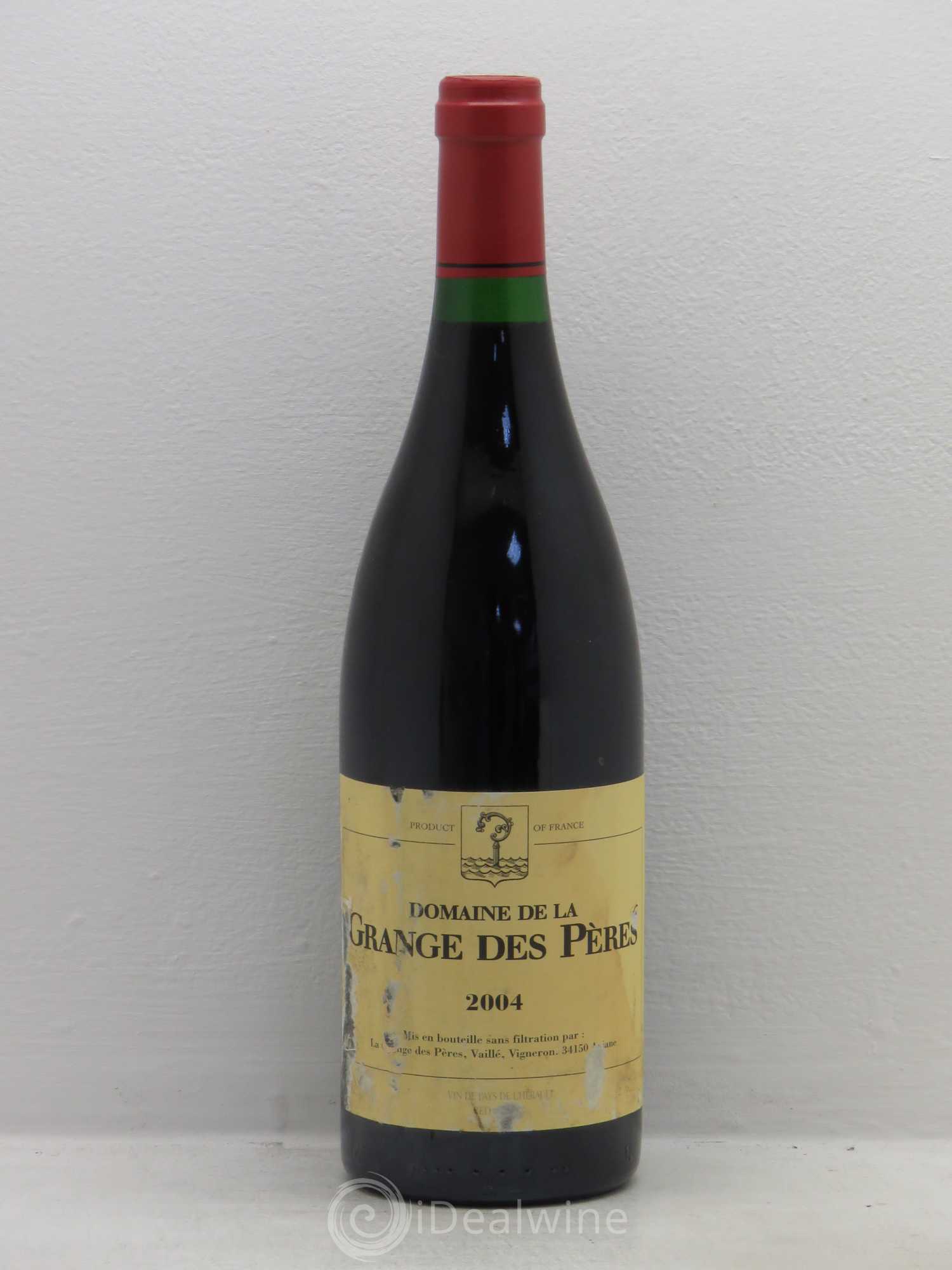 Pays d'Hérault Grange des Pères Laurent Vaillé 2004 - Lot de 1 bouteille - 0