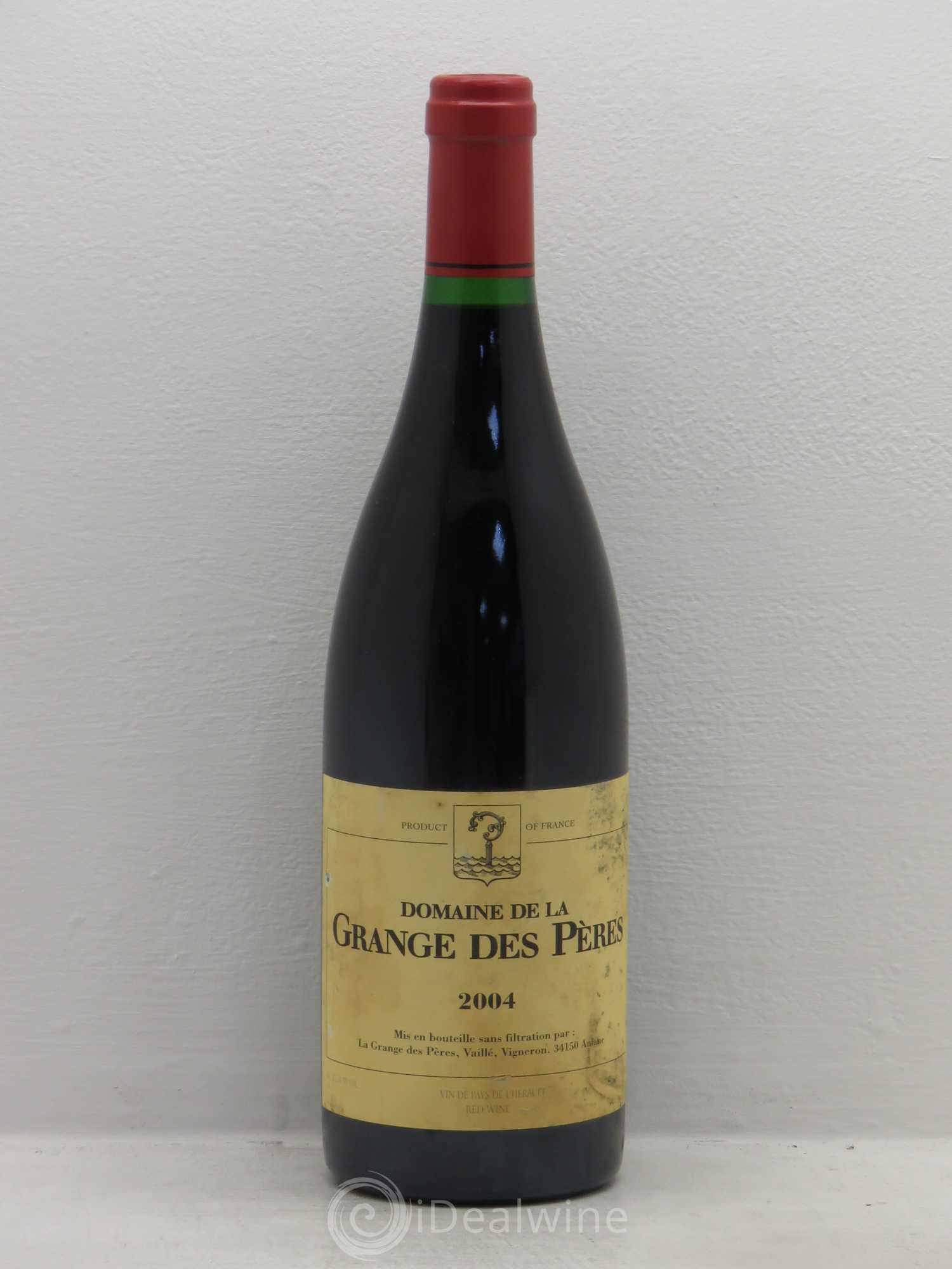 Pays d'Hérault Grange des Pères Laurent Vaillé 2004 - Lot de 1 bouteille - 0
