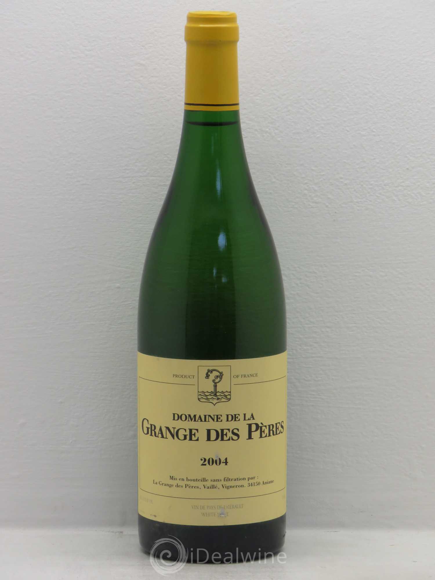Pays d'Hérault Grange des Pères Laurent Vaillé 2004 - Lot de 1 bouteille - 0