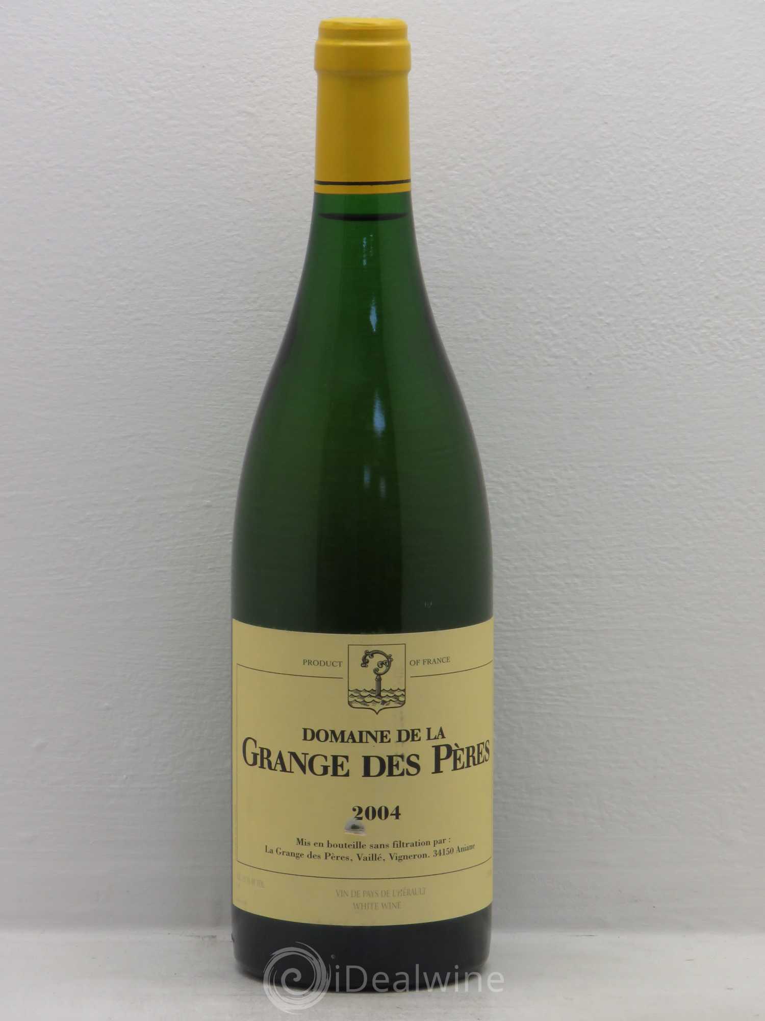 Pays d'Hérault Grange des Pères Laurent Vaillé 2004 - Lot de 1 bouteille - 0