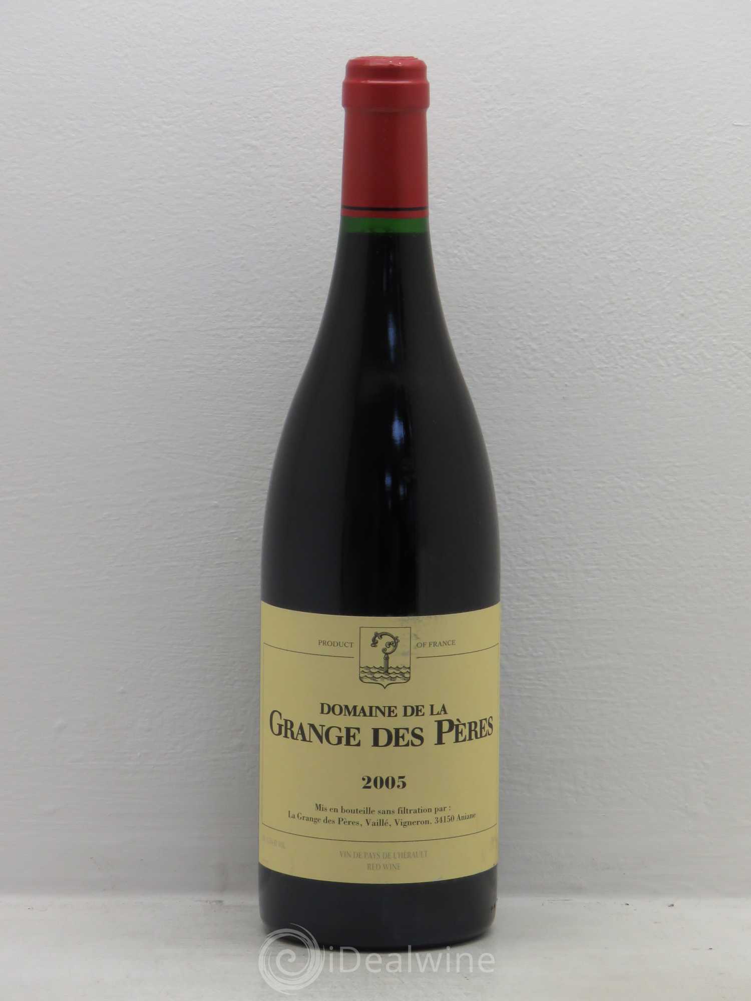 Pays d'Hérault Grange des Pères Laurent Vaillé 2005 - Lot de 1 bouteille - 0