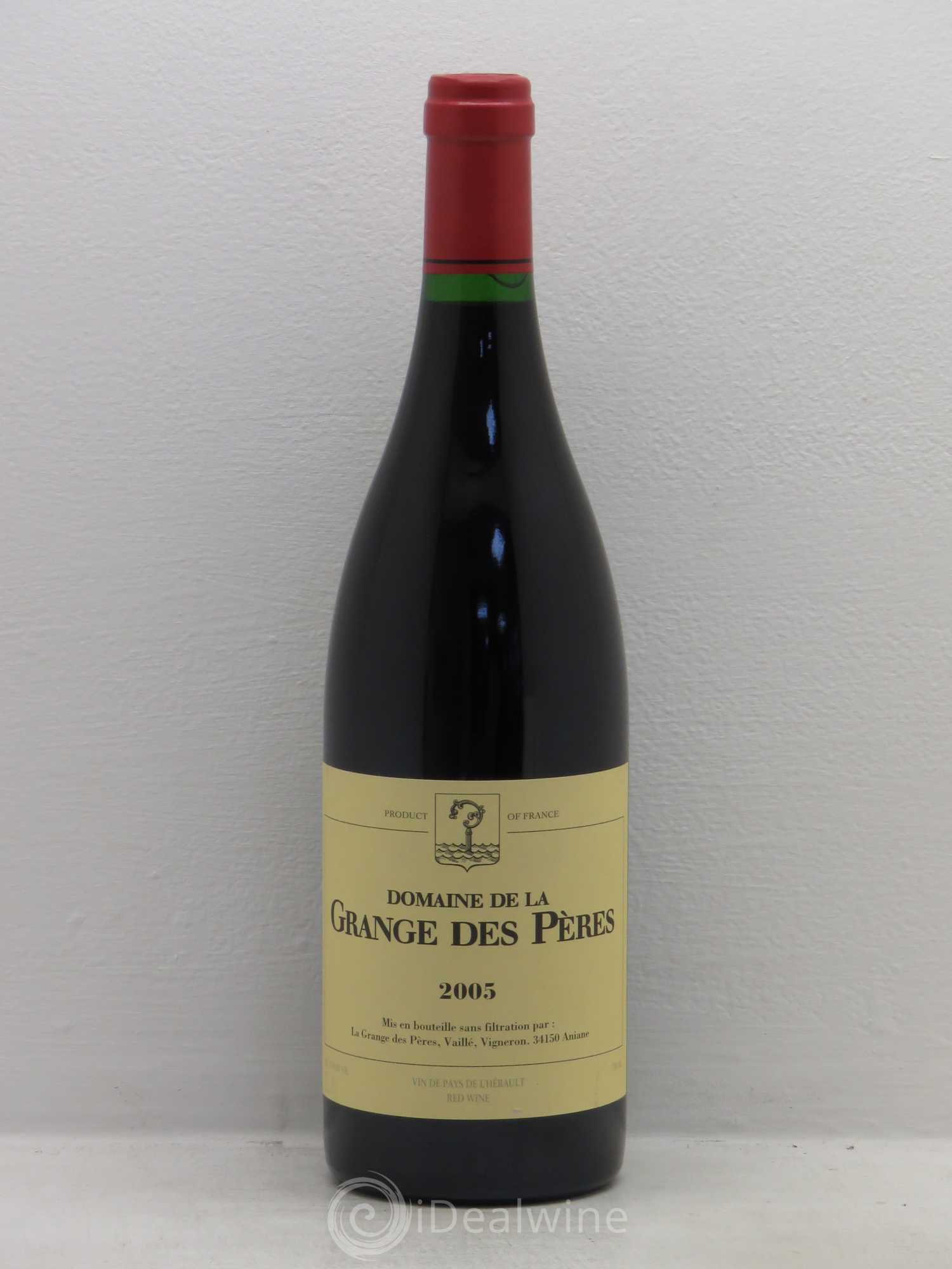 Pays d'Hérault Grange des Pères Laurent Vaillé 2005 - Lot de 1 bouteille - 0