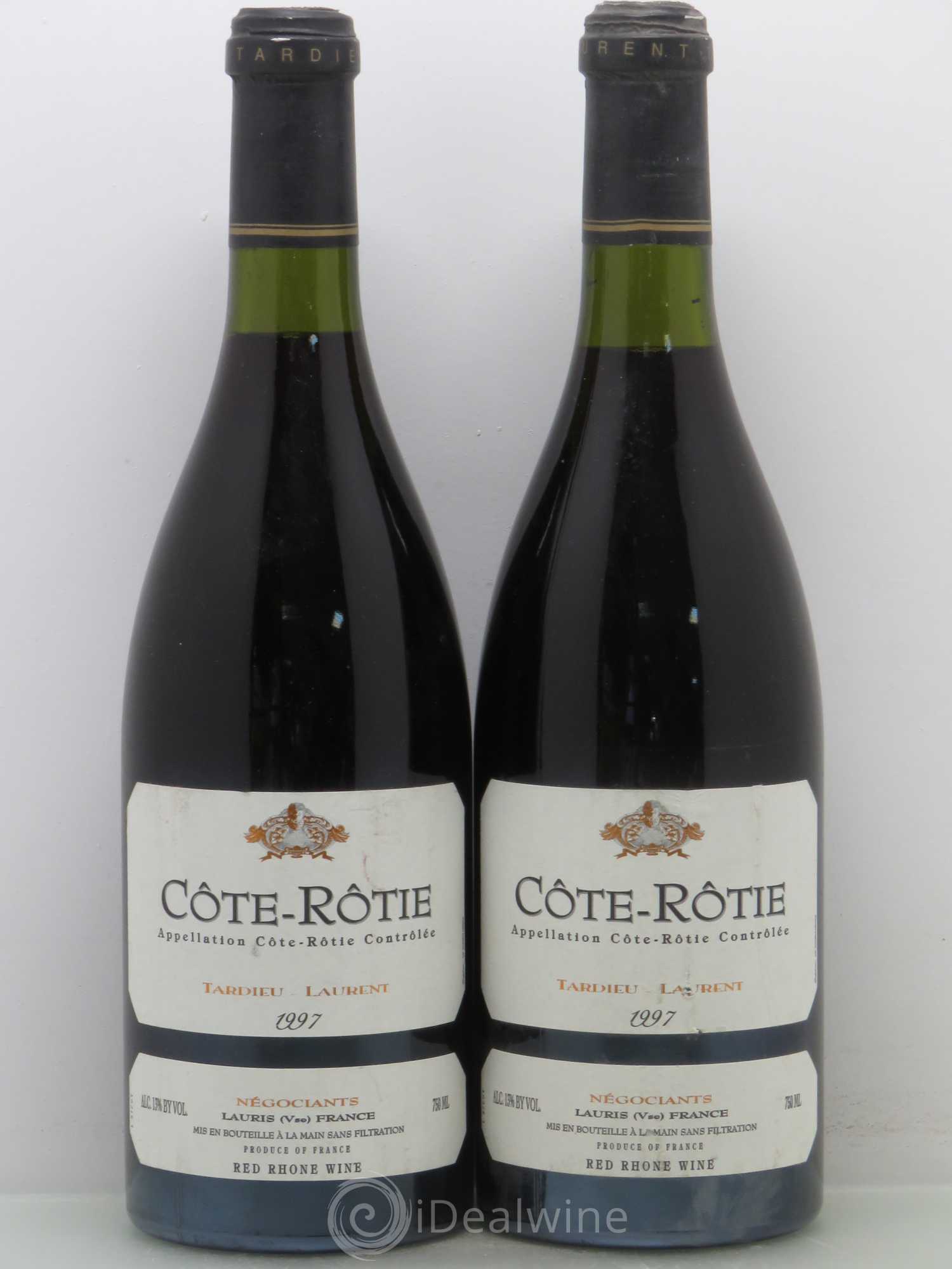 Côte-Rôtie Maison Tardieu-Laurent 1997 - Lot de 4 bouteilles - 1