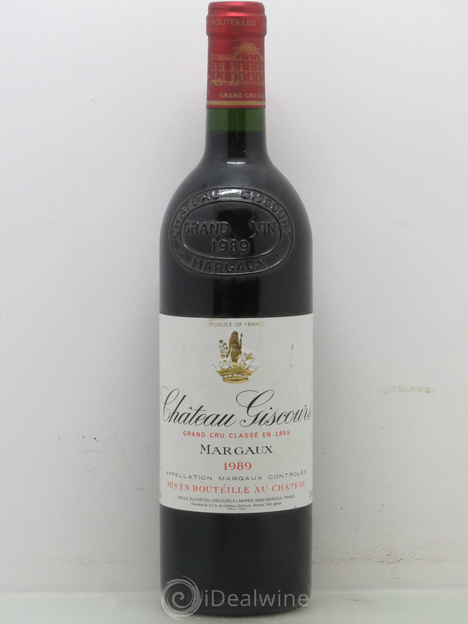 Château Giscours 3ème Grand Cru Classé 1989 - Lot de 1 bouteille - 0