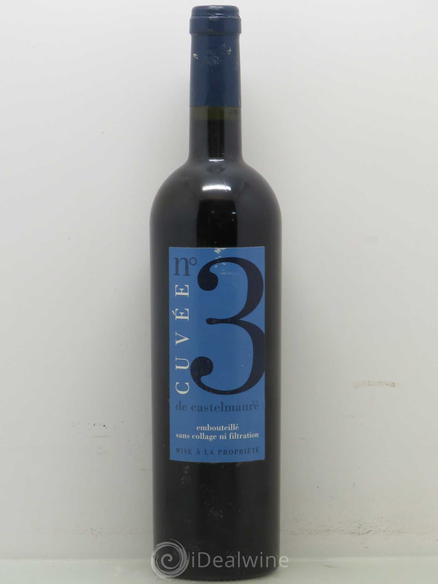 Corbières Cuvee N°3 Castelmaure 1999 - Posten von 1 Flasche - 0
