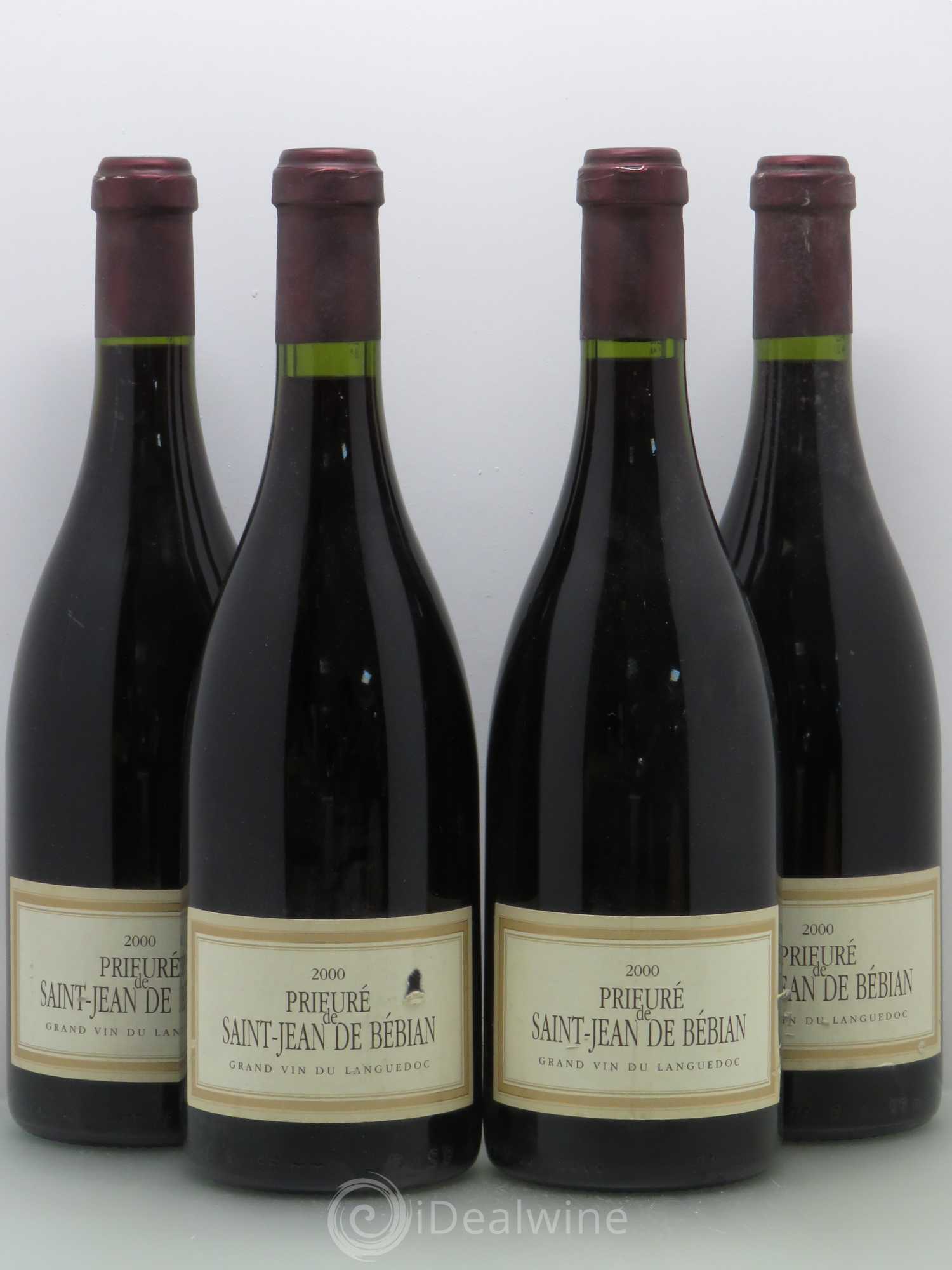 Languedoc Prieuré St-Jean de Bébian 2000 - Lot de 4 bouteilles - 0
