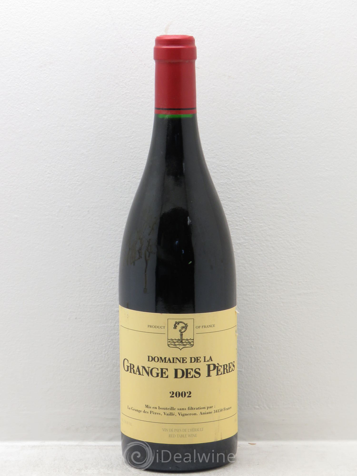 Pays d'Hérault Grange des Pères Laurent Vaillé 2002 - Lot de 1 bouteille - 0