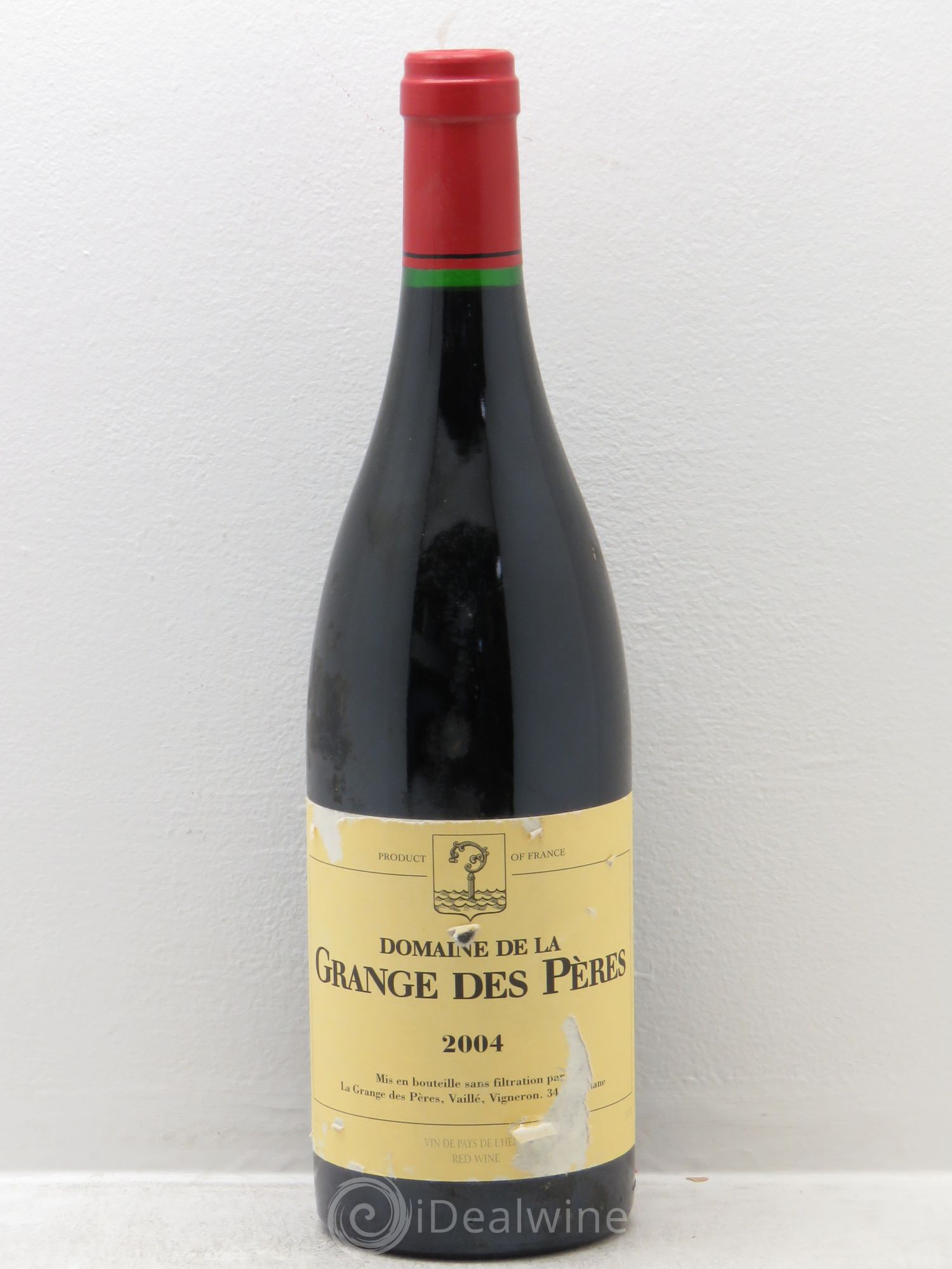 Pays d'Hérault Grange des Pères Laurent Vaillé 2004 - Lot de 1 bouteille - 0