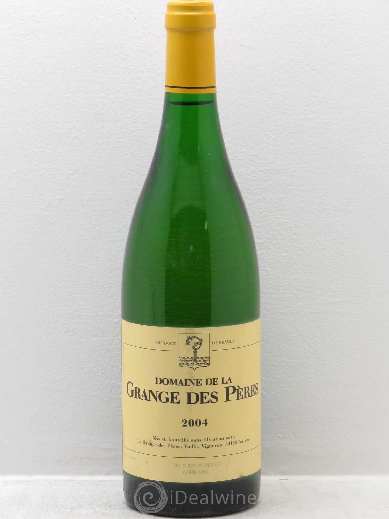 Pays d'Hérault Grange des Pères Laurent Vaillé 2004 - Lot de 1 bouteille - 0