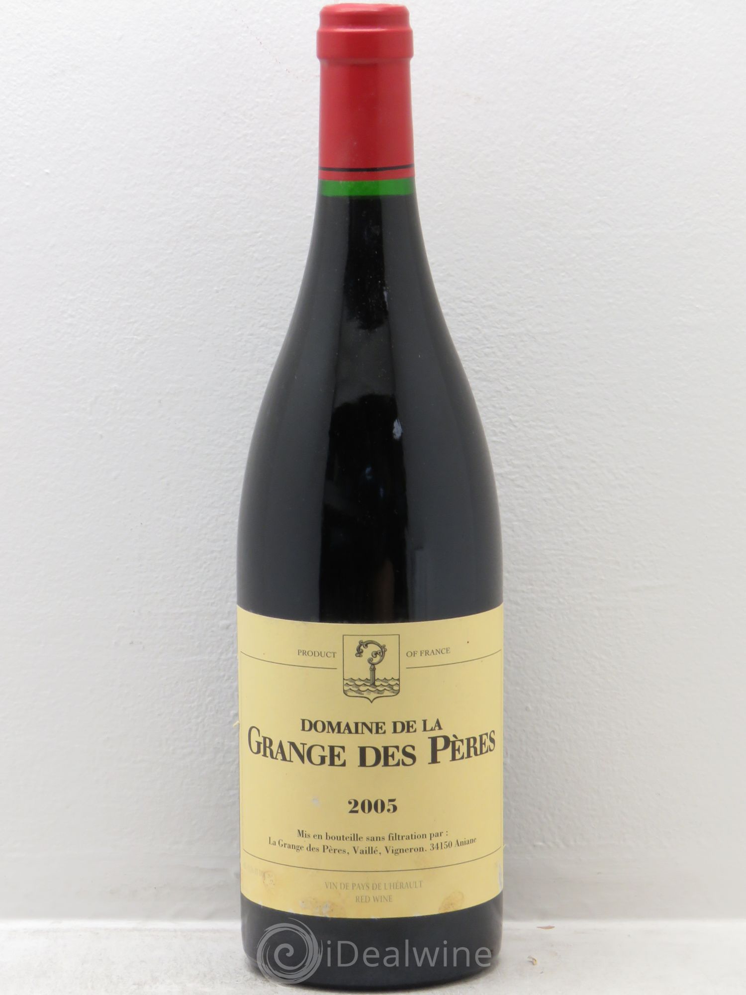 Pays d'Hérault Grange des Pères Laurent Vaillé 2005 - Lot de 1 bouteille - 0