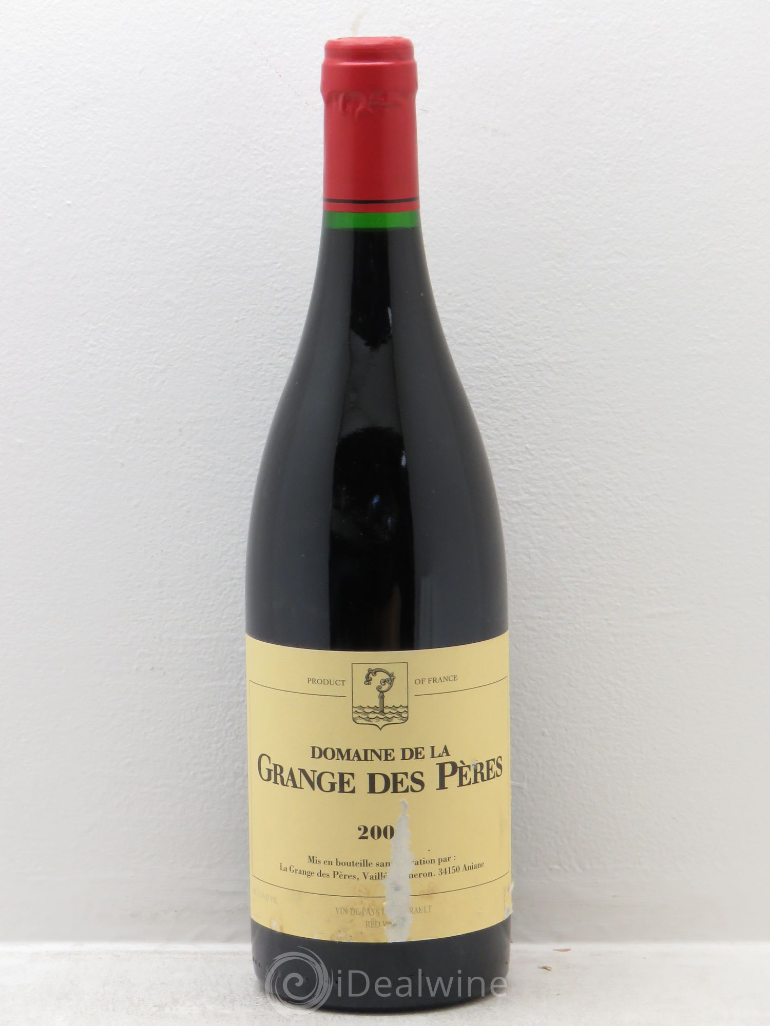 Pays d'Hérault Grange des Pères Laurent Vaillé 2005 - Lot de 1 bouteille - 0