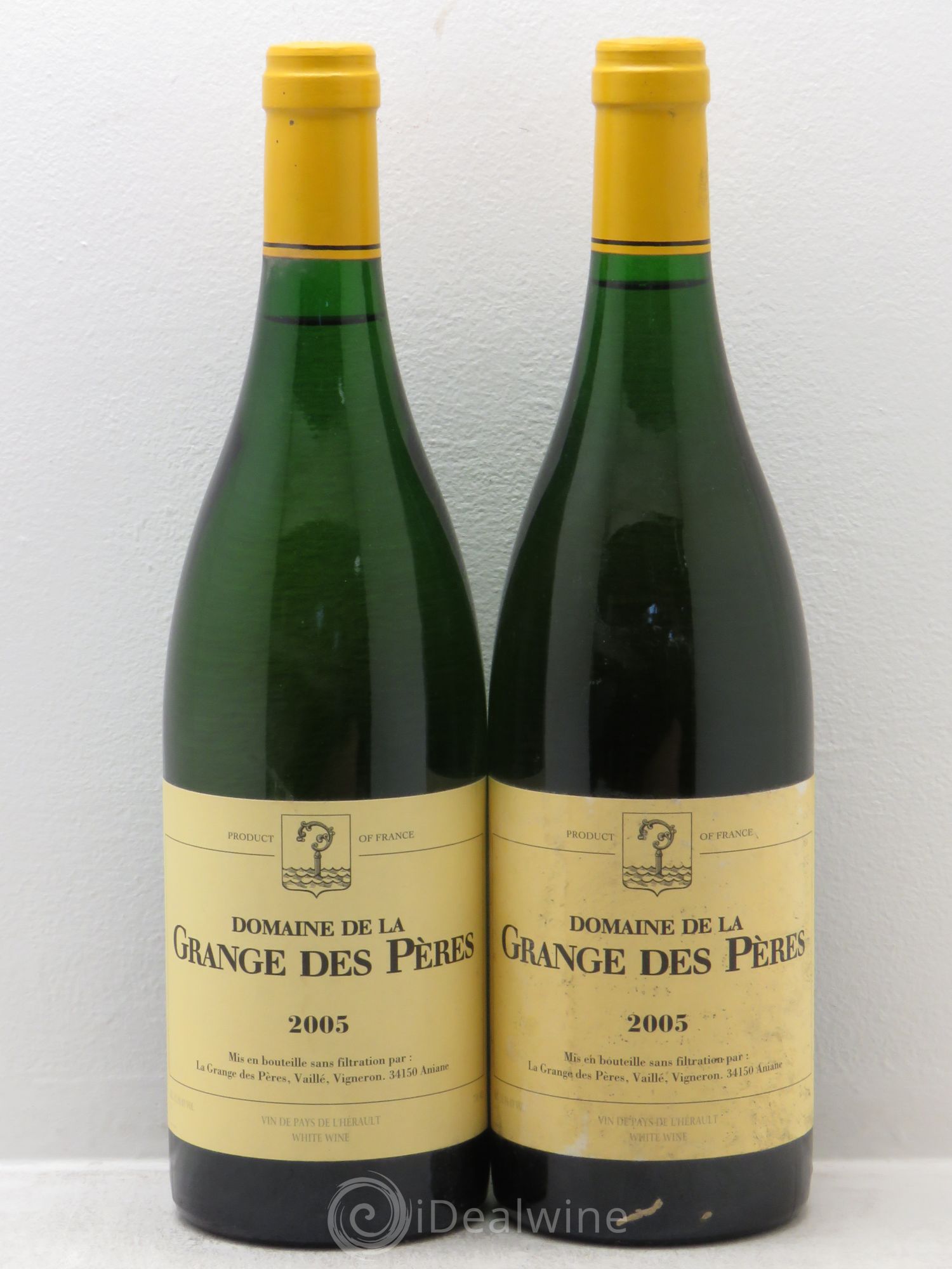 Pays d'Hérault Grange des Pères Laurent Vaillé 2005 - Lot de 2 bouteilles - 0