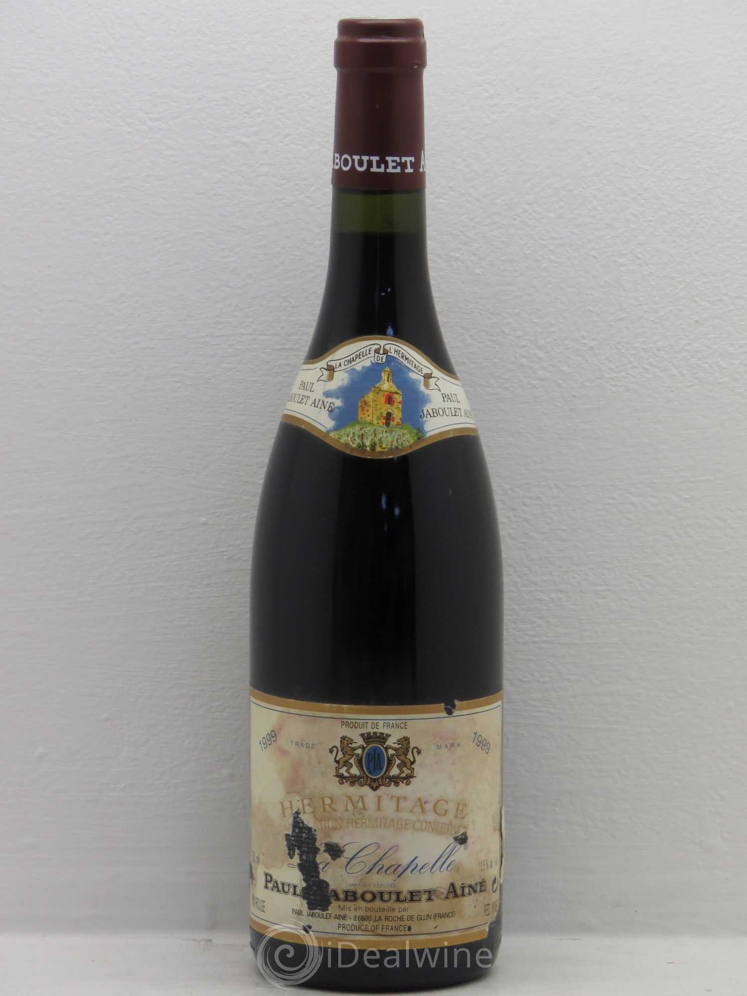 Hermitage La Chapelle Paul Jaboulet Ainé 1999 - Lot de 1 bouteille - 0