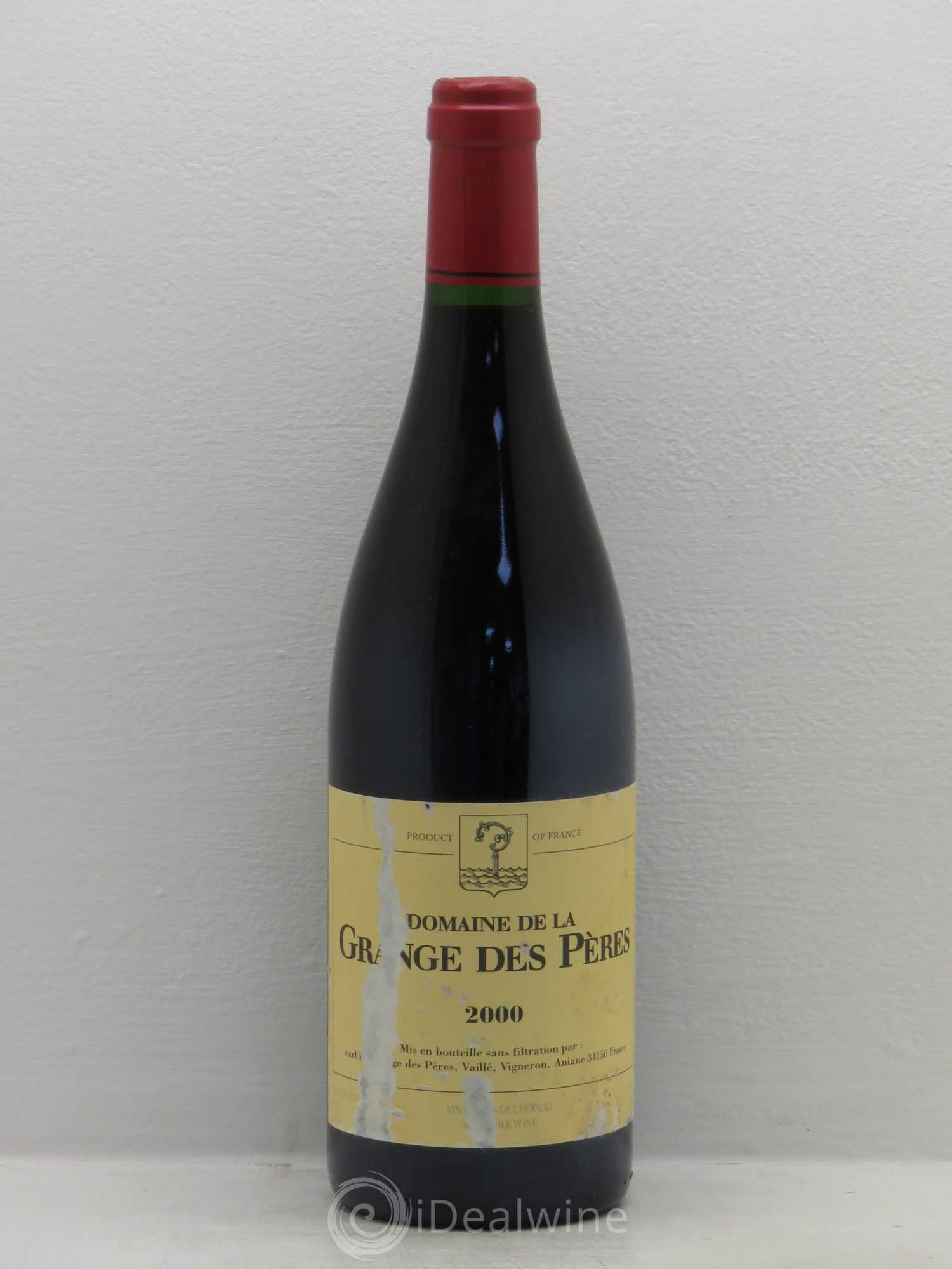 Pays d'Hérault Grange des Pères Laurent Vaillé 2000 - Lot de 1 bouteille - 0