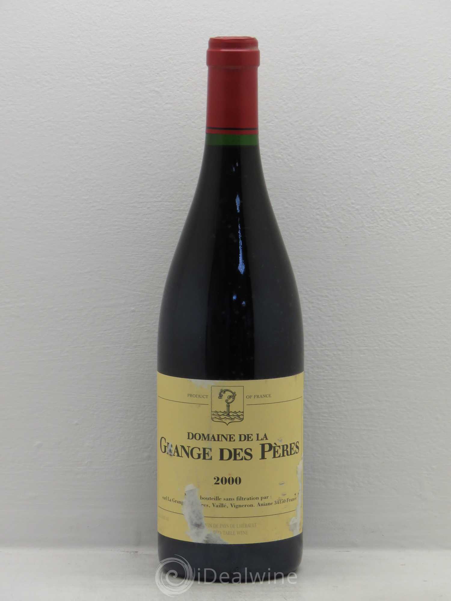 Pays d'Hérault Grange des Pères Laurent Vaillé 2000 - Lot de 1 bouteille - 0