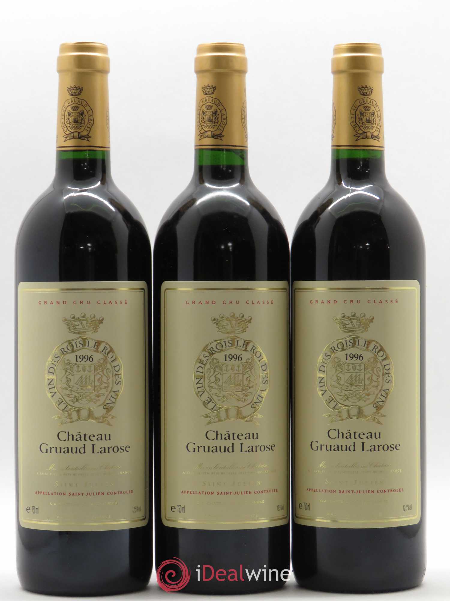 Château Gruaud Larose 2ème Grand Cru Classé 1996 - Lot de 12 bouteilles - 2