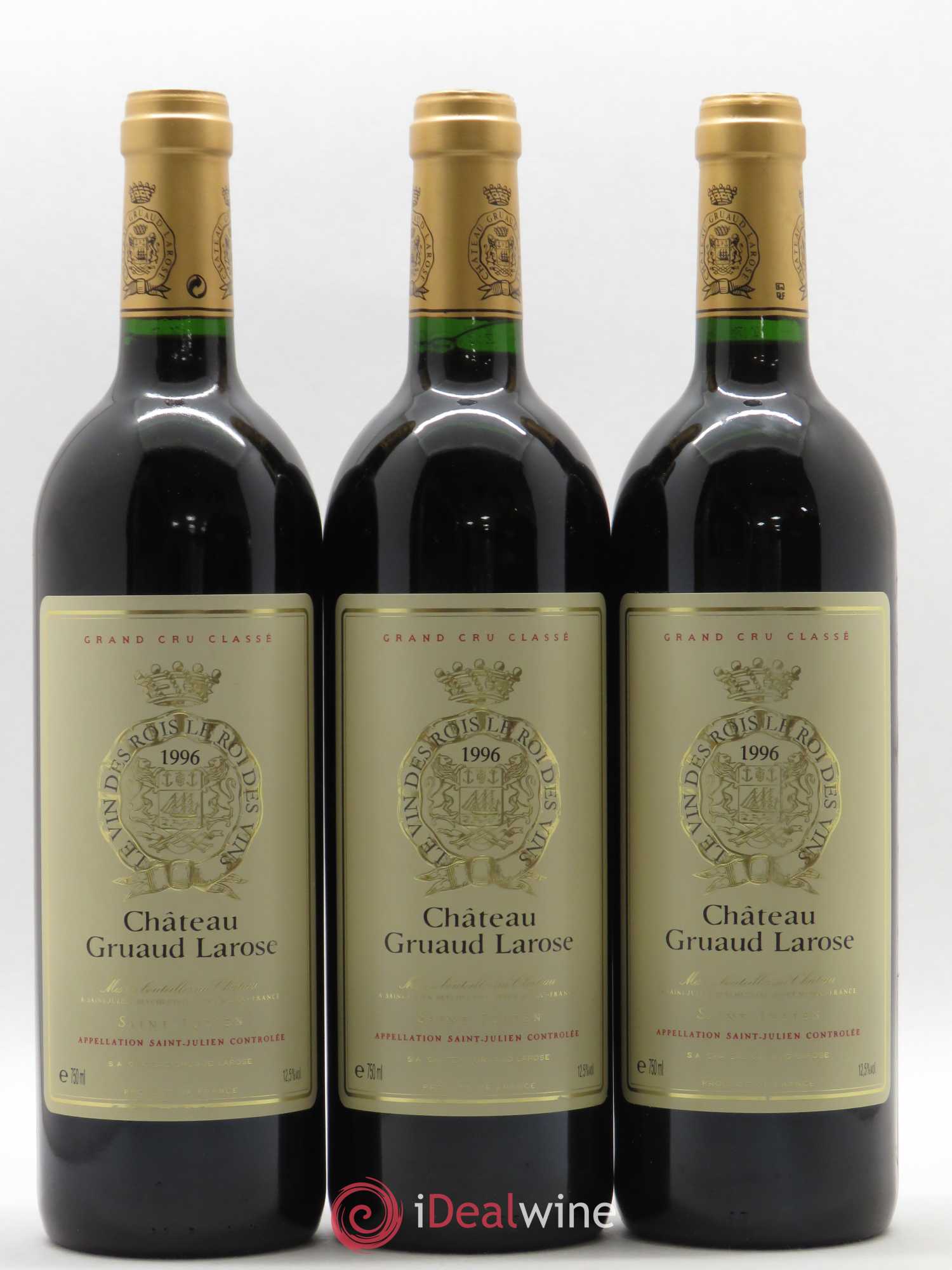 Château Gruaud Larose 2ème Grand Cru Classé 1996 - Lot de 12 bouteilles - 3