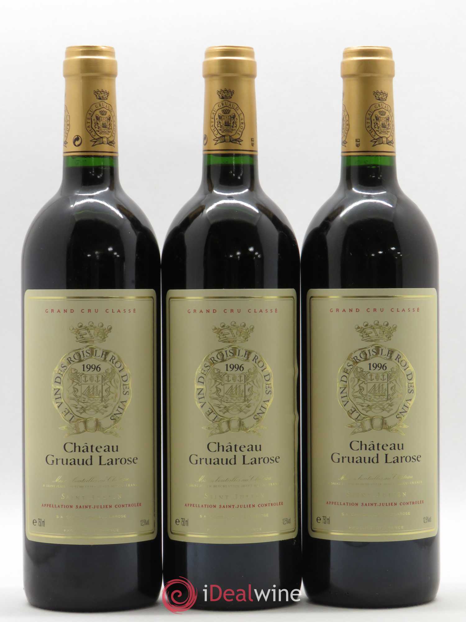 Château Gruaud Larose 2ème Grand Cru Classé 1996 - Lot de 12 bouteilles - 4