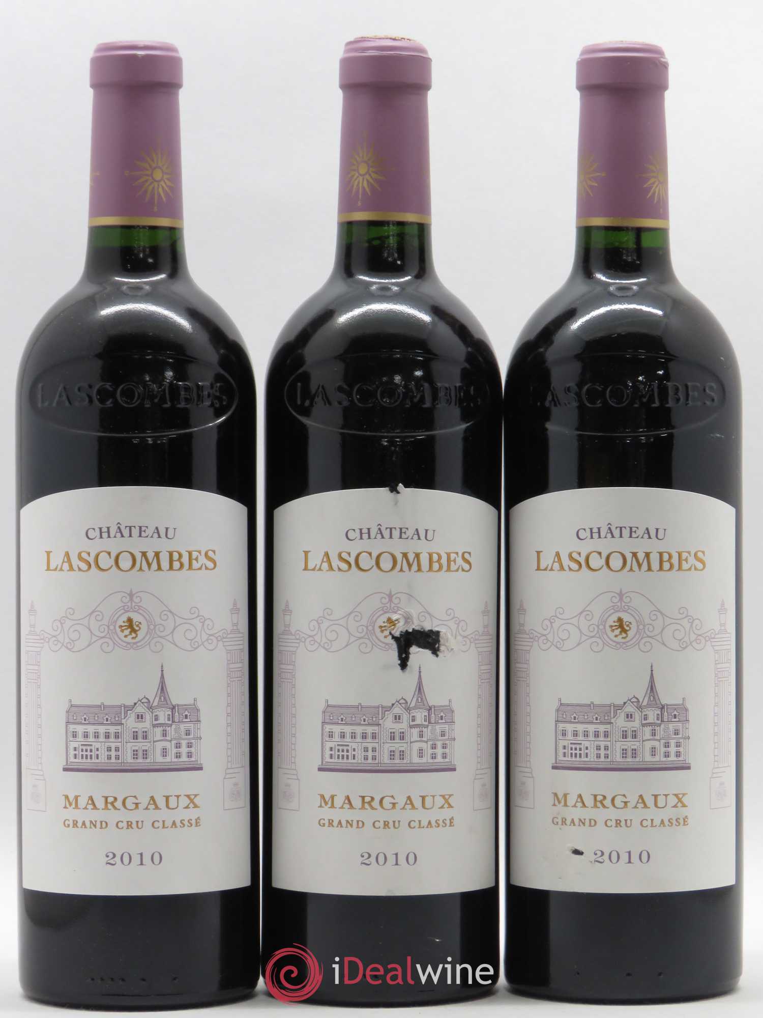 Château Lascombes 2ème Grand Cru Classé 2010 - Lot de 6 bouteilles - 2