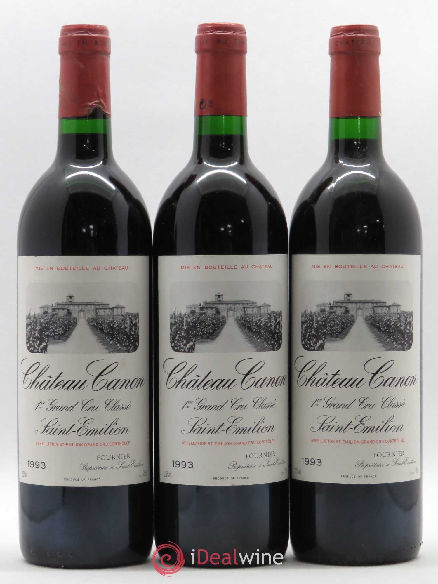 Château Canon 1er Grand Cru Classé B 1993 - Lot de 12 bouteilles - 2