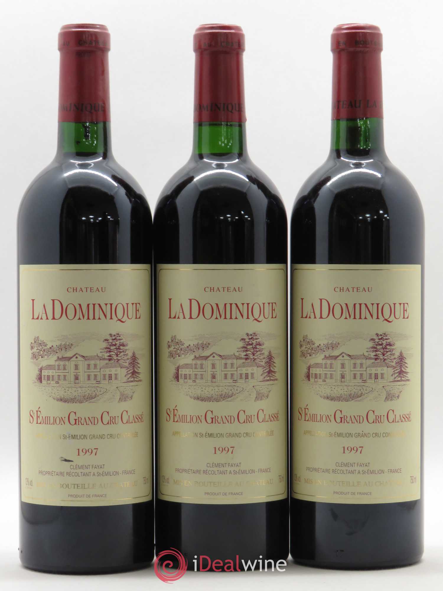 Château la Dominique Grand Cru Classé 1997 - Lot de 12 bouteilles - 3