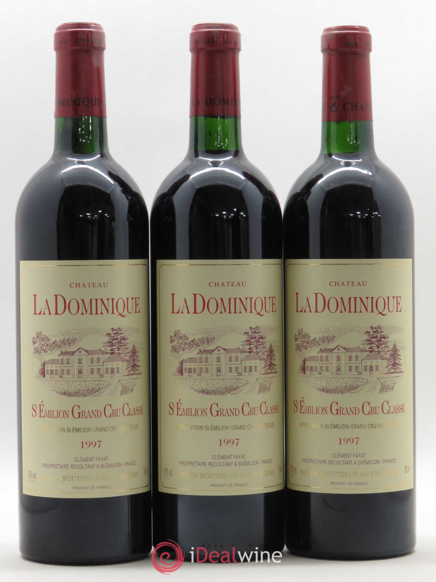 Château la Dominique Grand Cru Classé 1997 - Lot de 12 bouteilles - 4