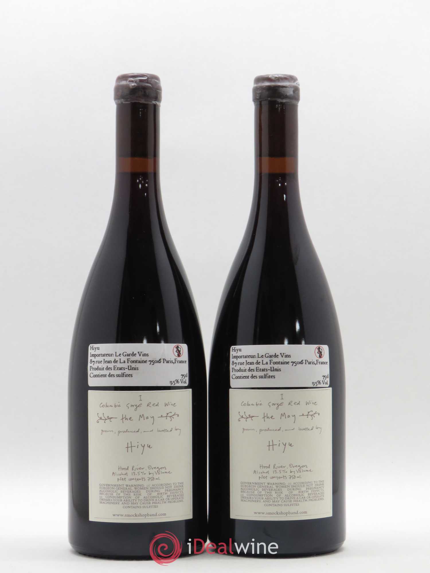 Columbia Gorge The May Hiyu Farm 2016 - Lot de 2 bouteilles - 1