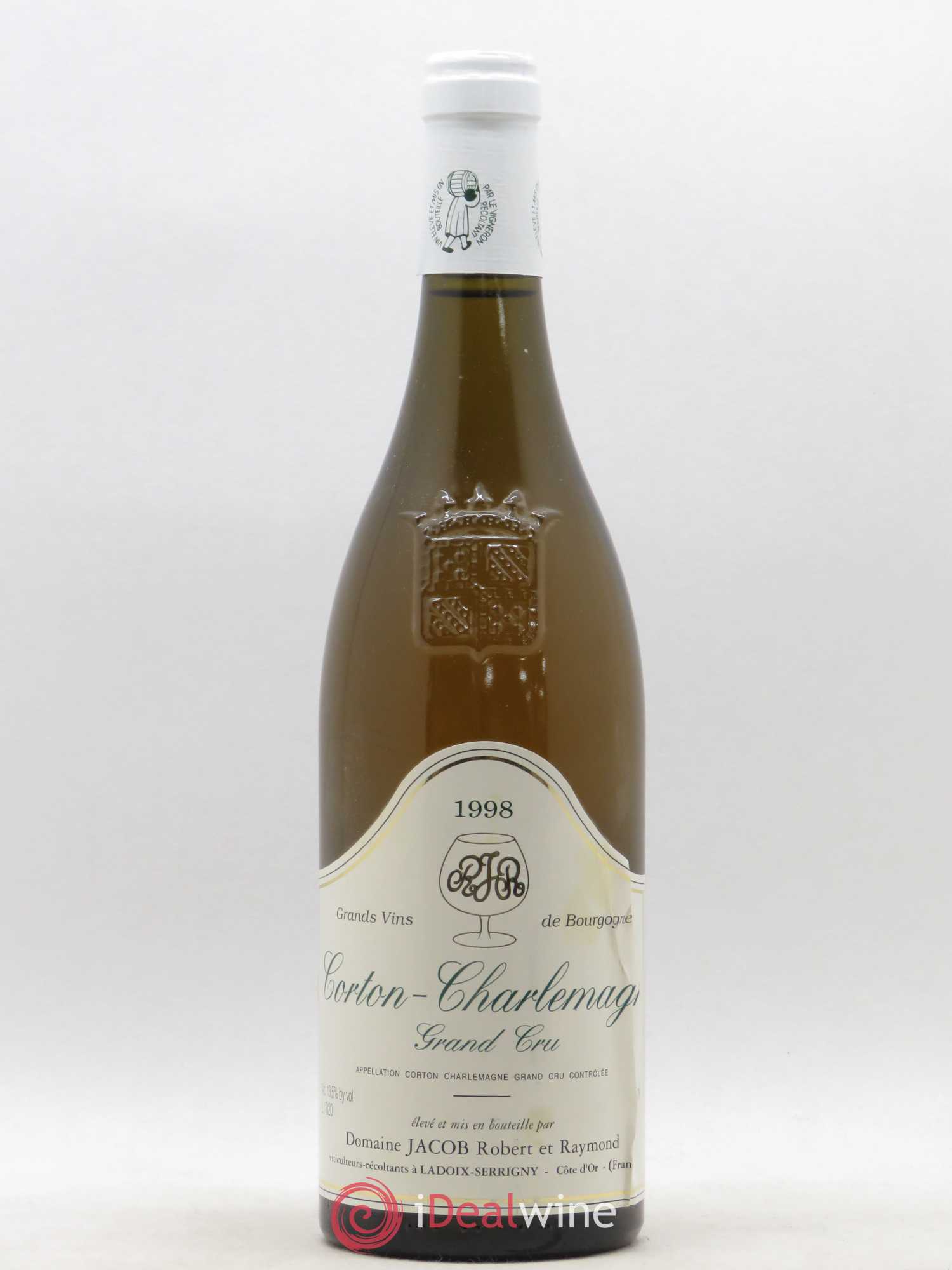 Corton-Charlemagne Grand Cru Jacob 1998 - Lot de 1 bouteille - 0
