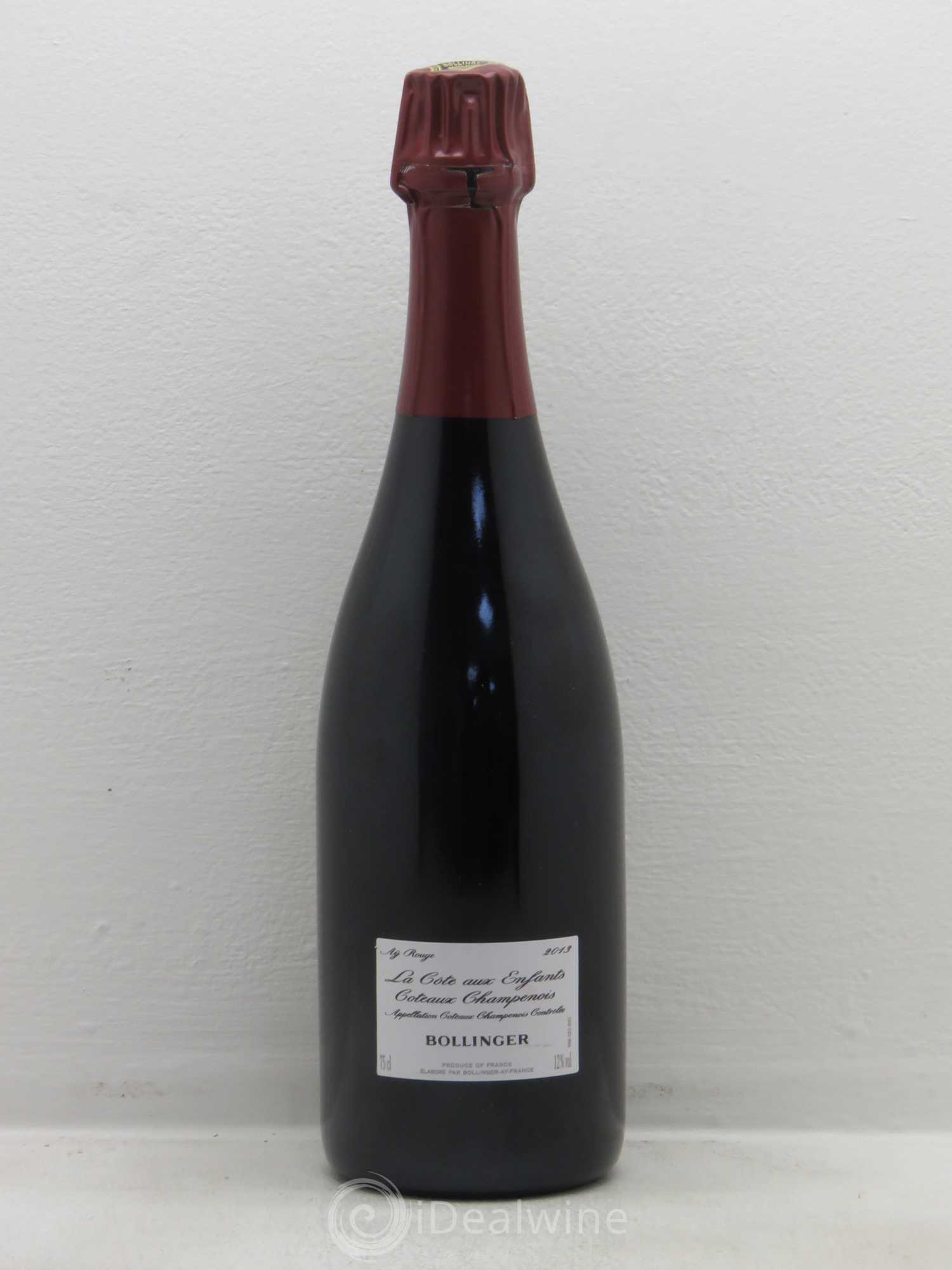 La Côte Aux Enfants Bollinger 2013 - Lot de 1 bouteille - 0