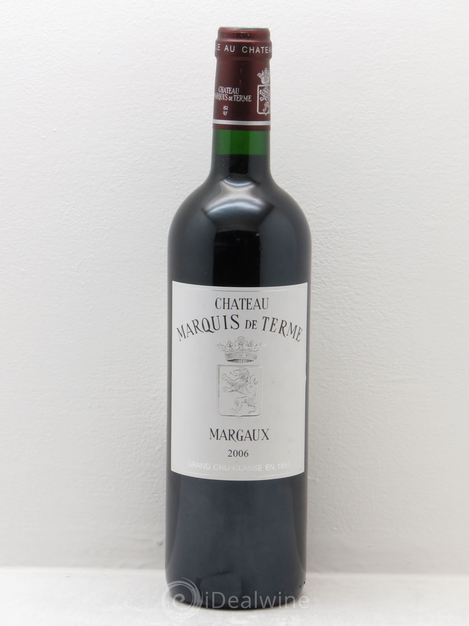 Château Marquis de Terme 4ème Grand Cru Classé 2006 - Lot de 6 bouteilles - 0