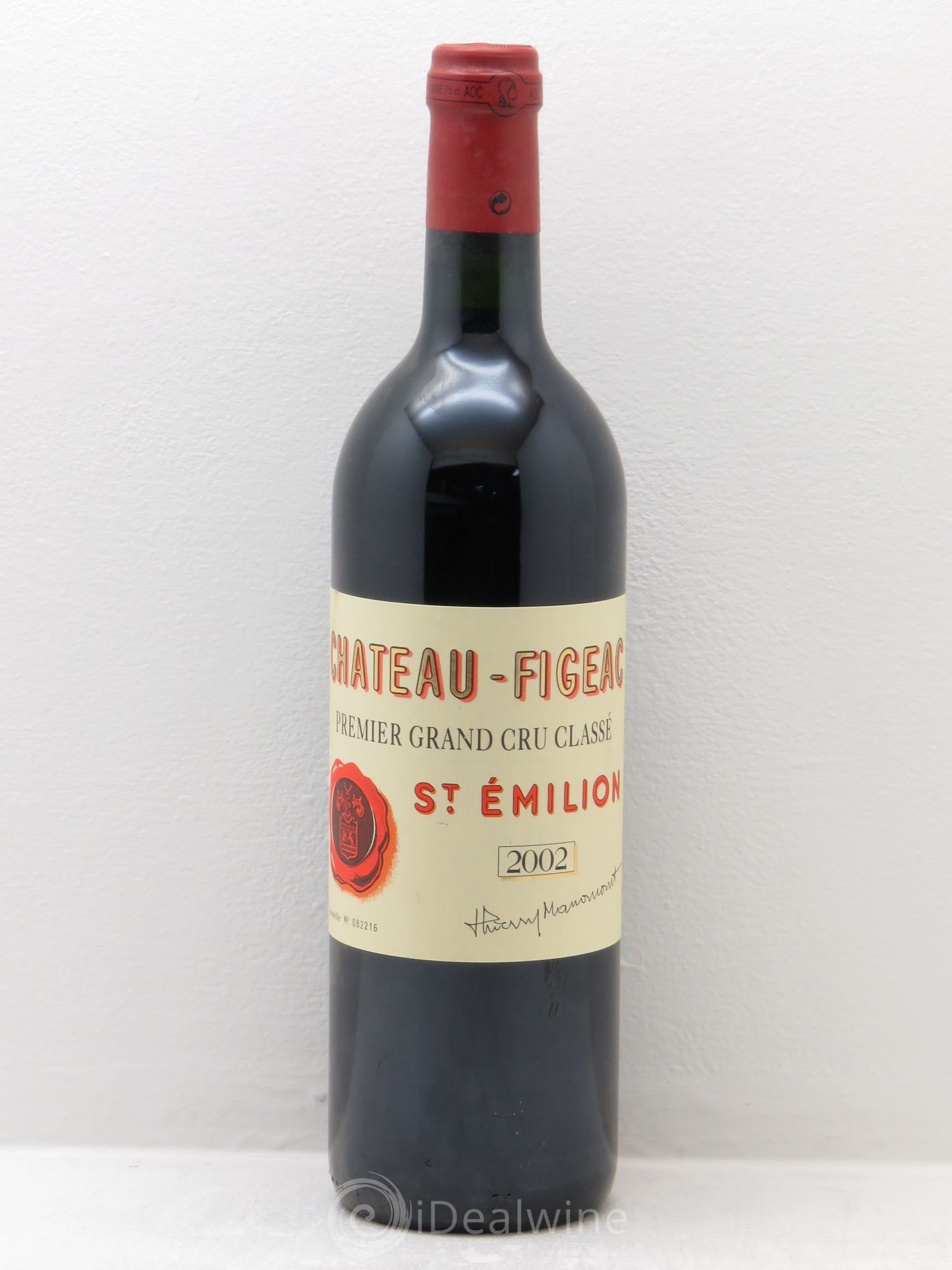 Château Figeac 1er Grand Cru Classé A 2002 - Lot de 6 bouteilles - 0