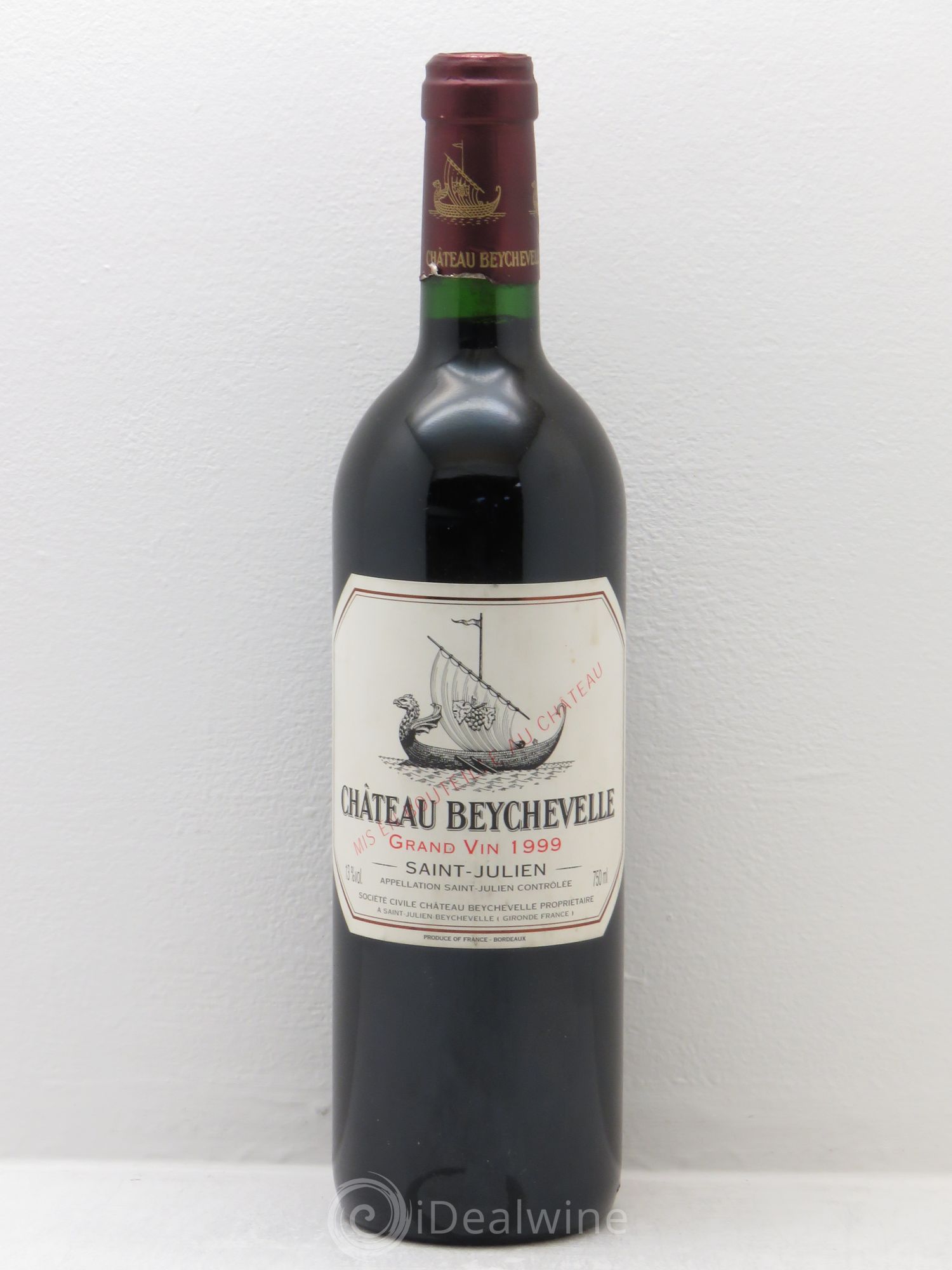 Château Beychevelle 4ème Grand Cru Classé 1999 - Lot de 1 bouteille - 0